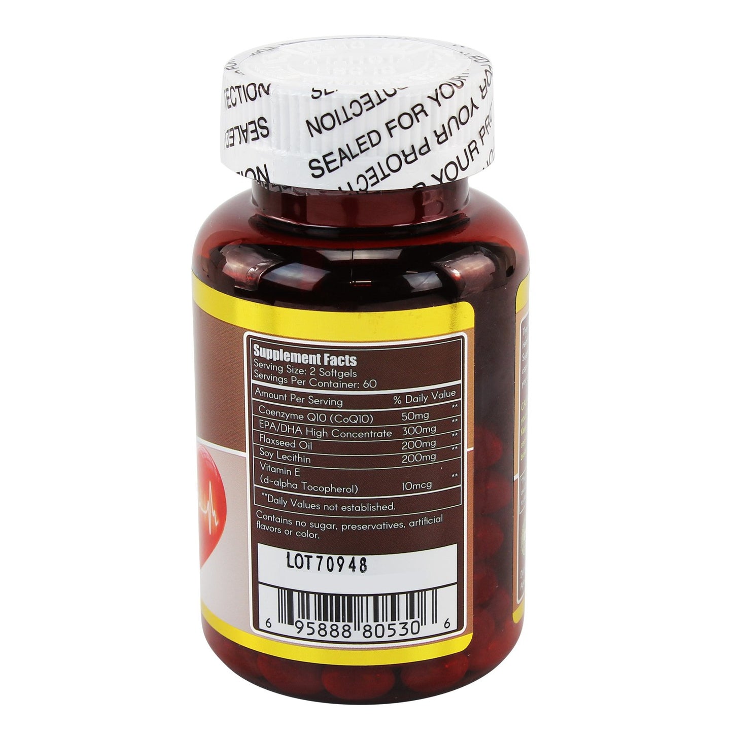 Woohoo Natural Hyper DHA/EPA CoQ10 Softgels, 120 Softgels
