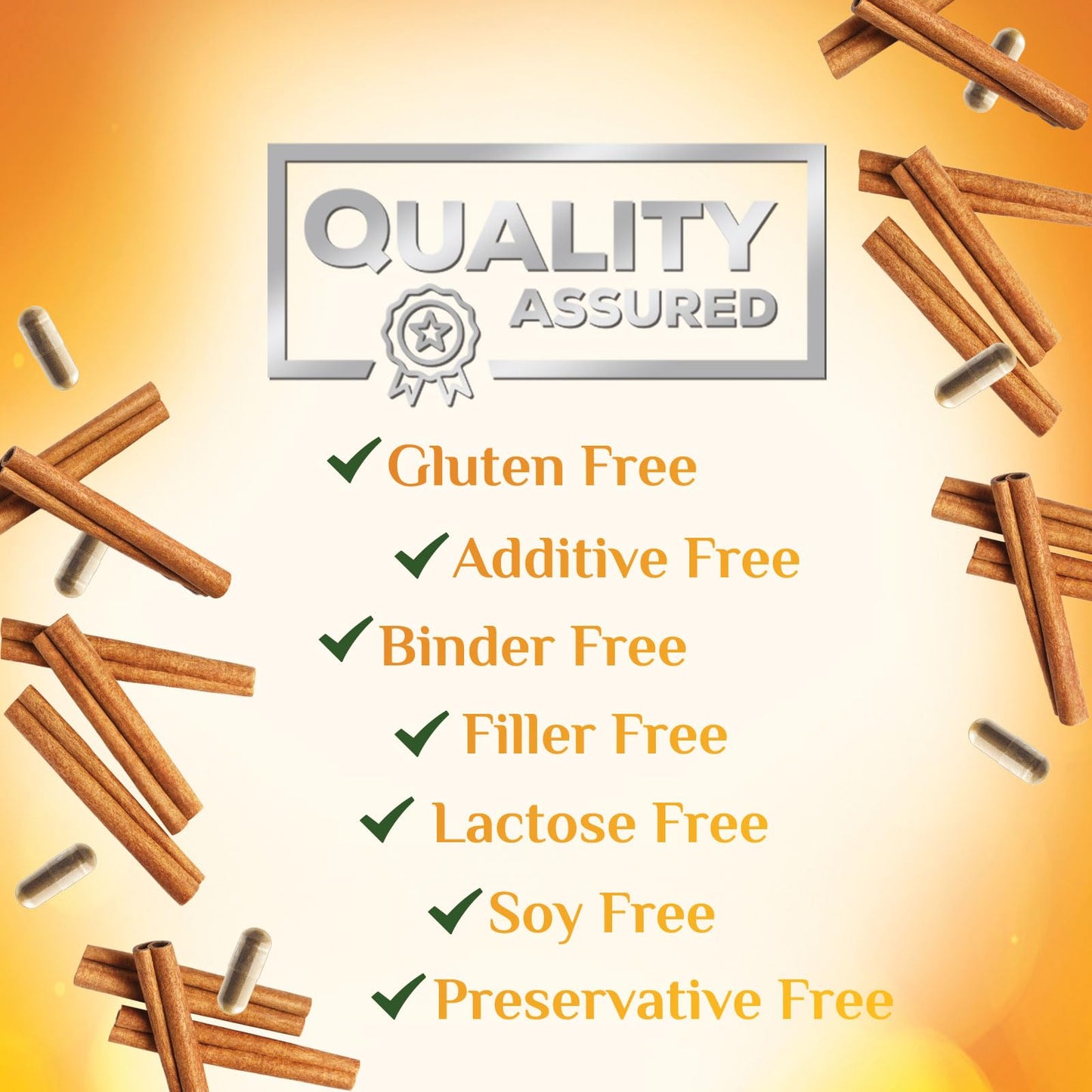 Nature's Choice Ceylon Cinnamon Capsules 60 Capsules