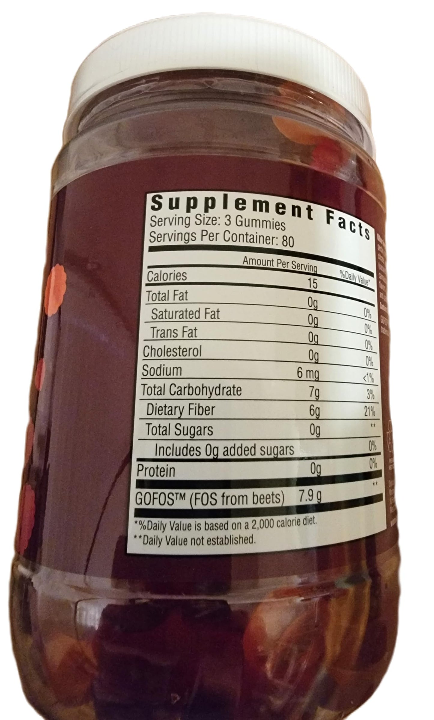 Generic Country-Farm Fiber Care Gummies, 240 Count