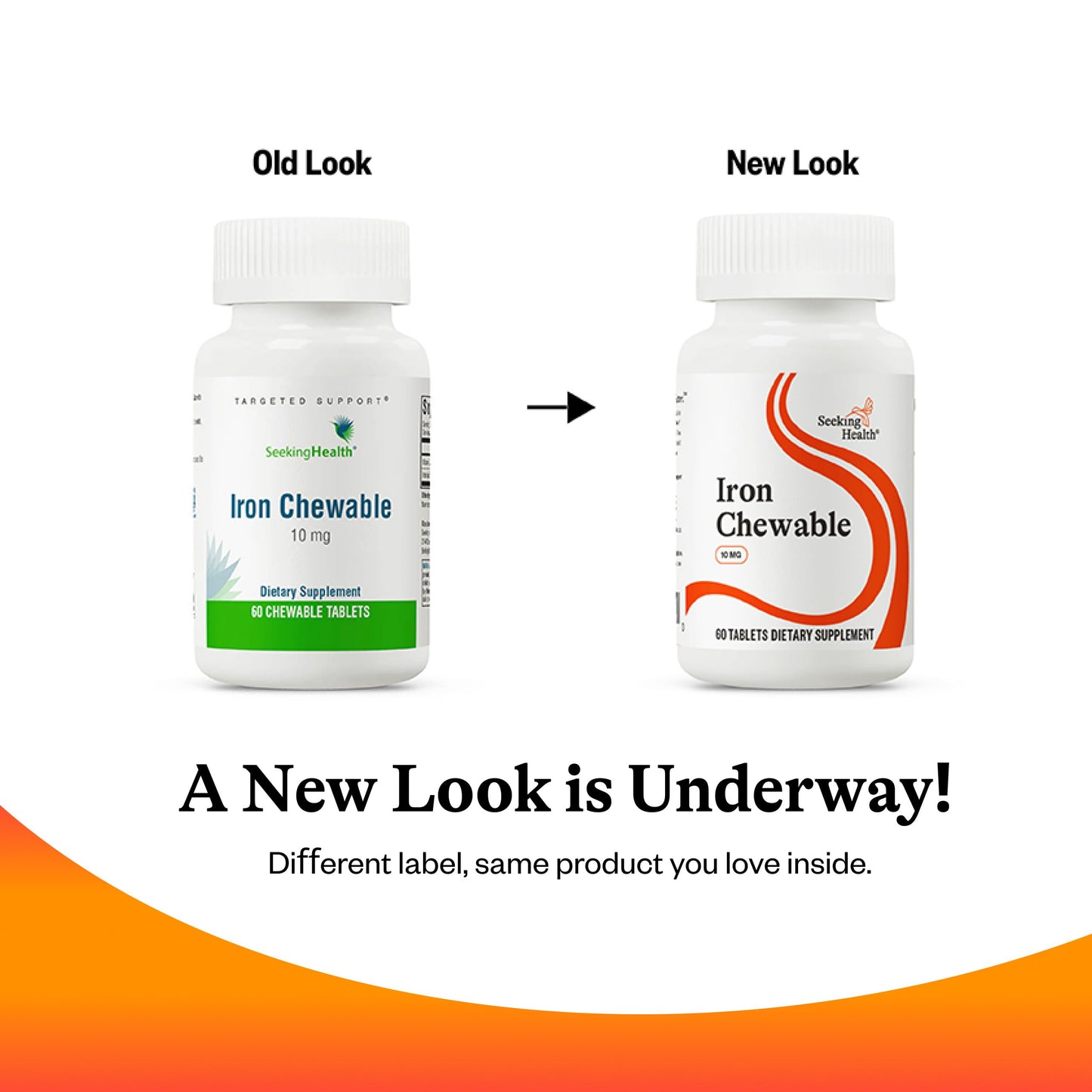 Seeking Health Iron Chewable 60 Tablets
