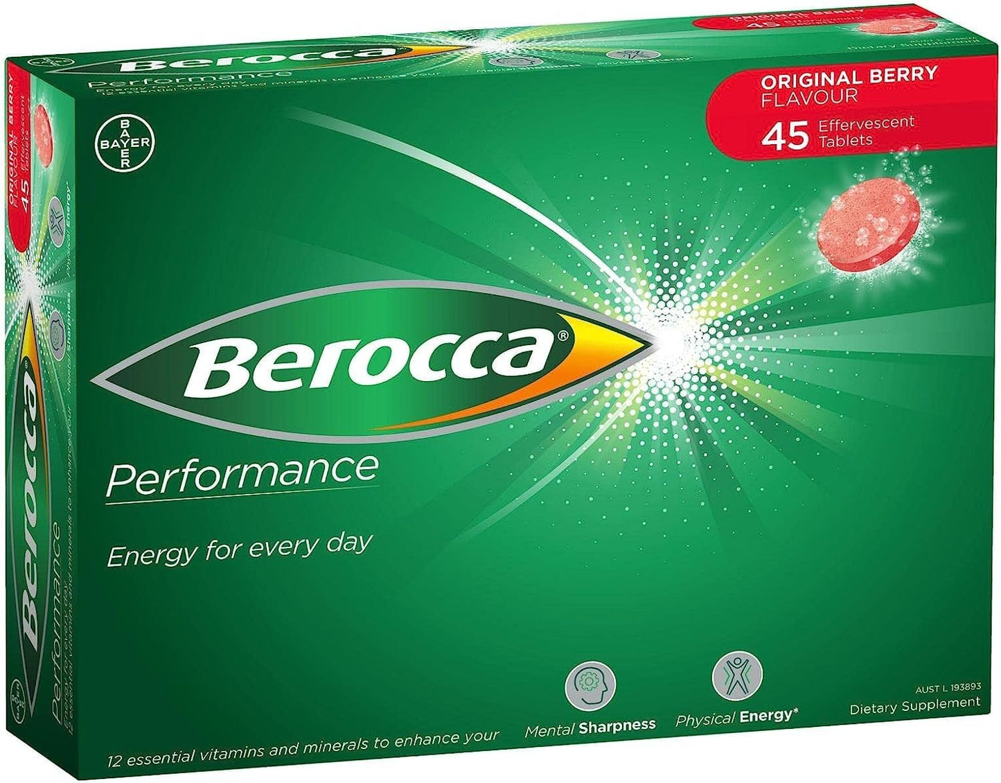 Berocca Performance Original Chewable 45 Count