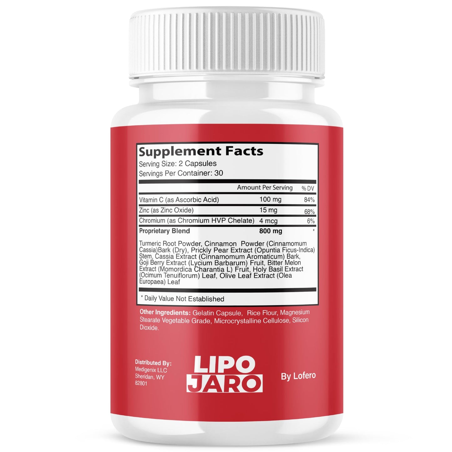 Lofero Lipojaro Capsules, Capsule, 180 Count