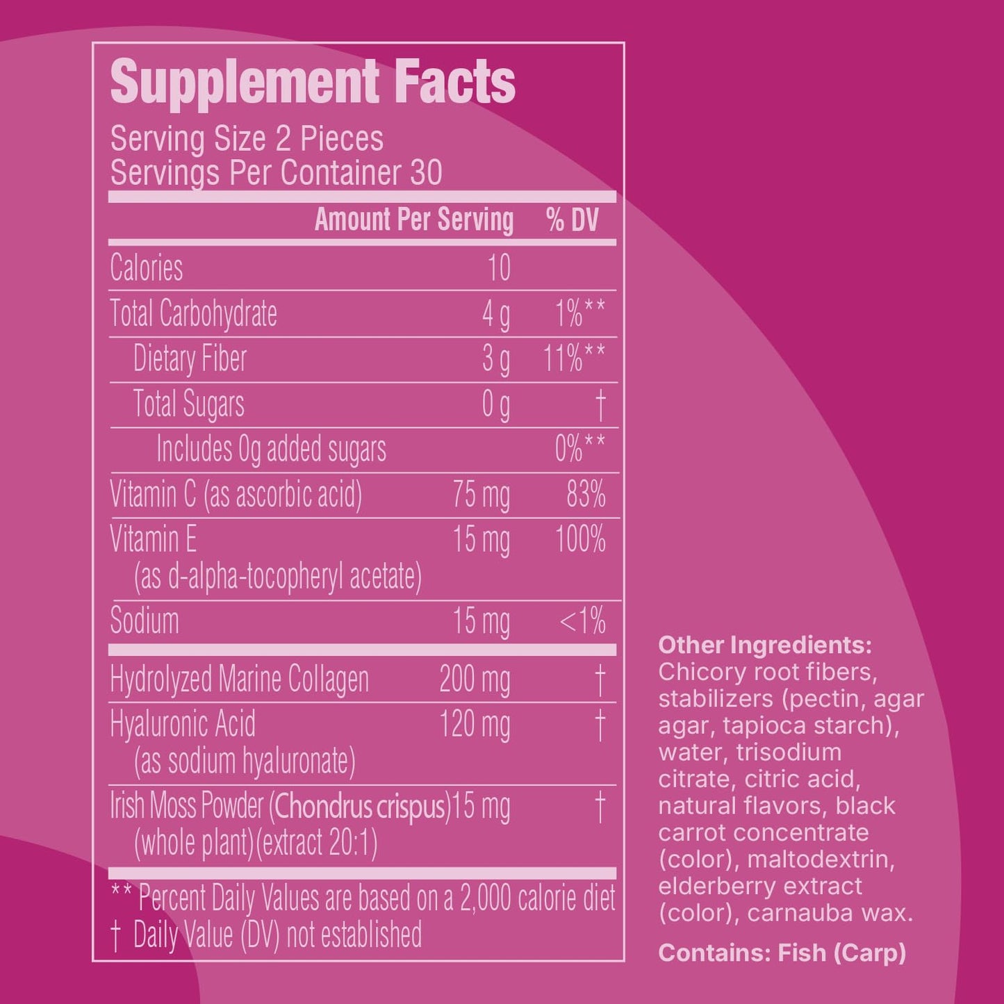 Swisse Glow Skin Glam Bites Capsules 60 Count