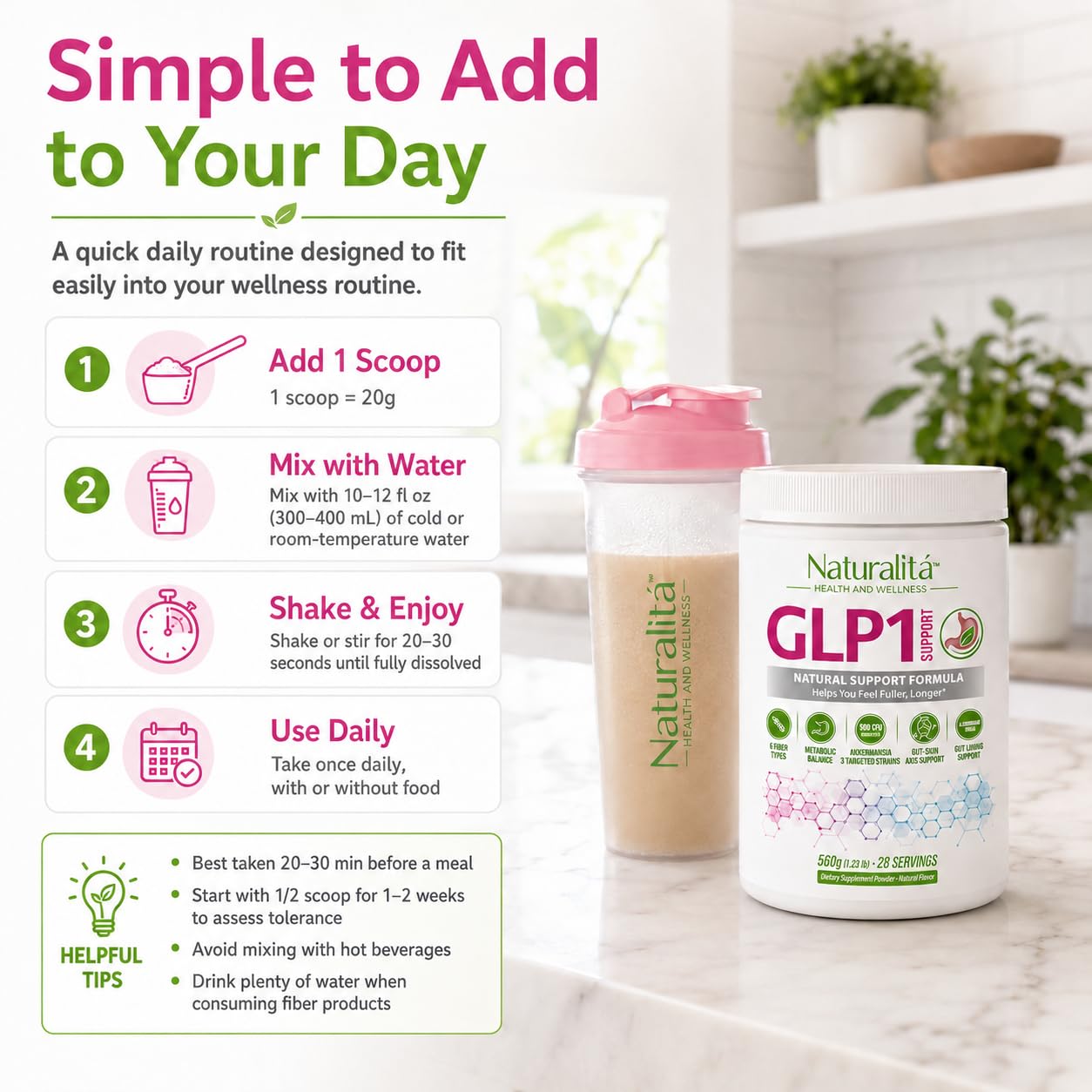 Naturalitá Health and Wellness Naturalita Fiber Powder Powder 39.5