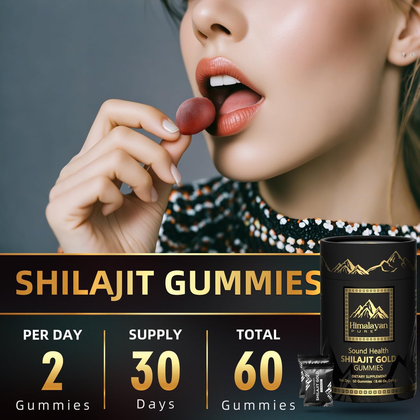 Sound Health Plus Shilajit Gold Capsule 60 Count