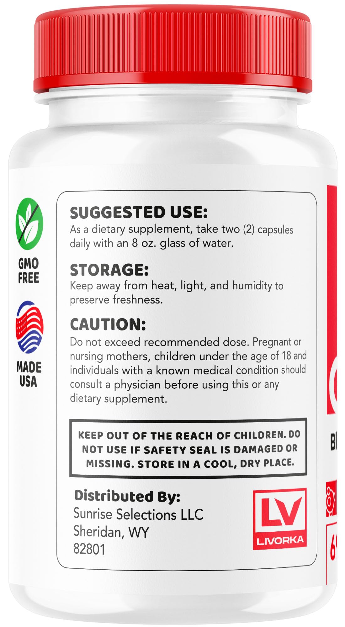 LIVORKA GlucoBio Capsules 300 Capsules