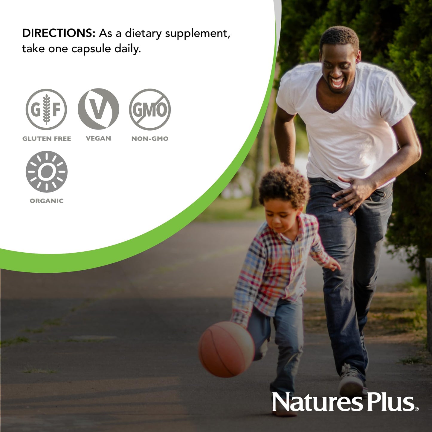 Nature's Plus Source of Life Garden Iron Quick-Release Capsules, 30 Count
