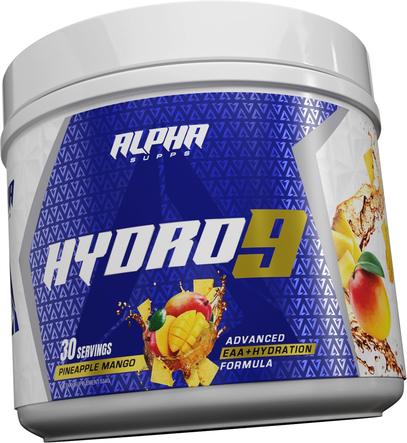 Alpha Supps Hydro 9 Aminos Powder 19 Servings