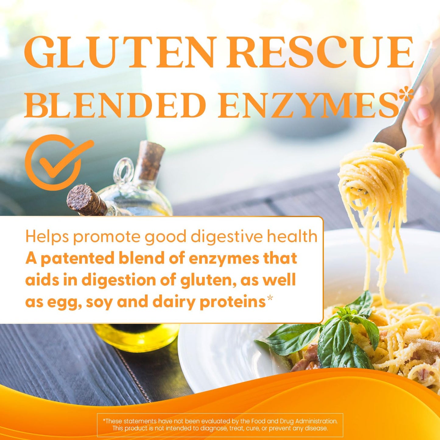 Doctor's Best Gluten Rescue Digestive Enzymes Capsules 60 Count