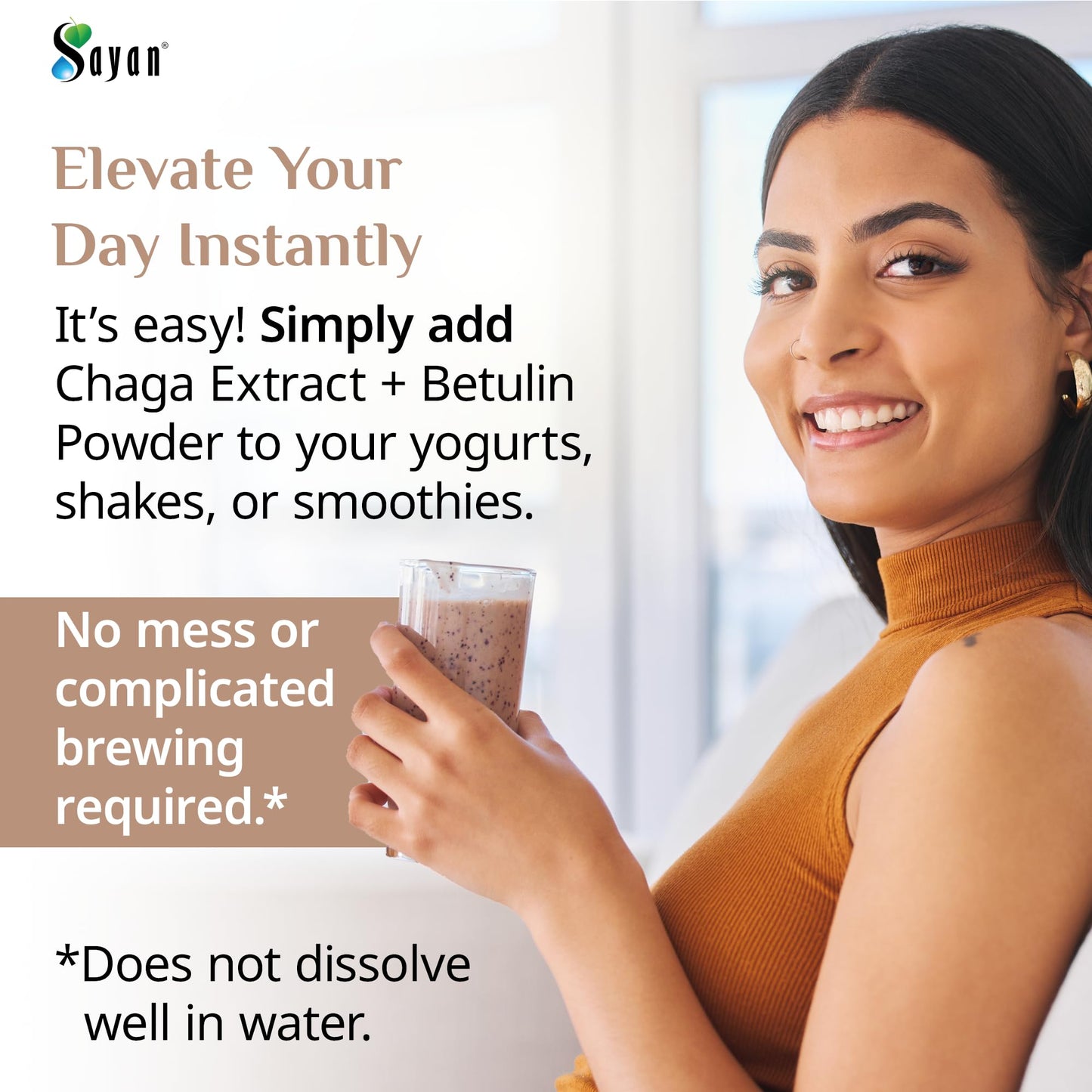 Sayan Siberian Chaga Mushroom Extract with Betulin Powder, 35.2 oz