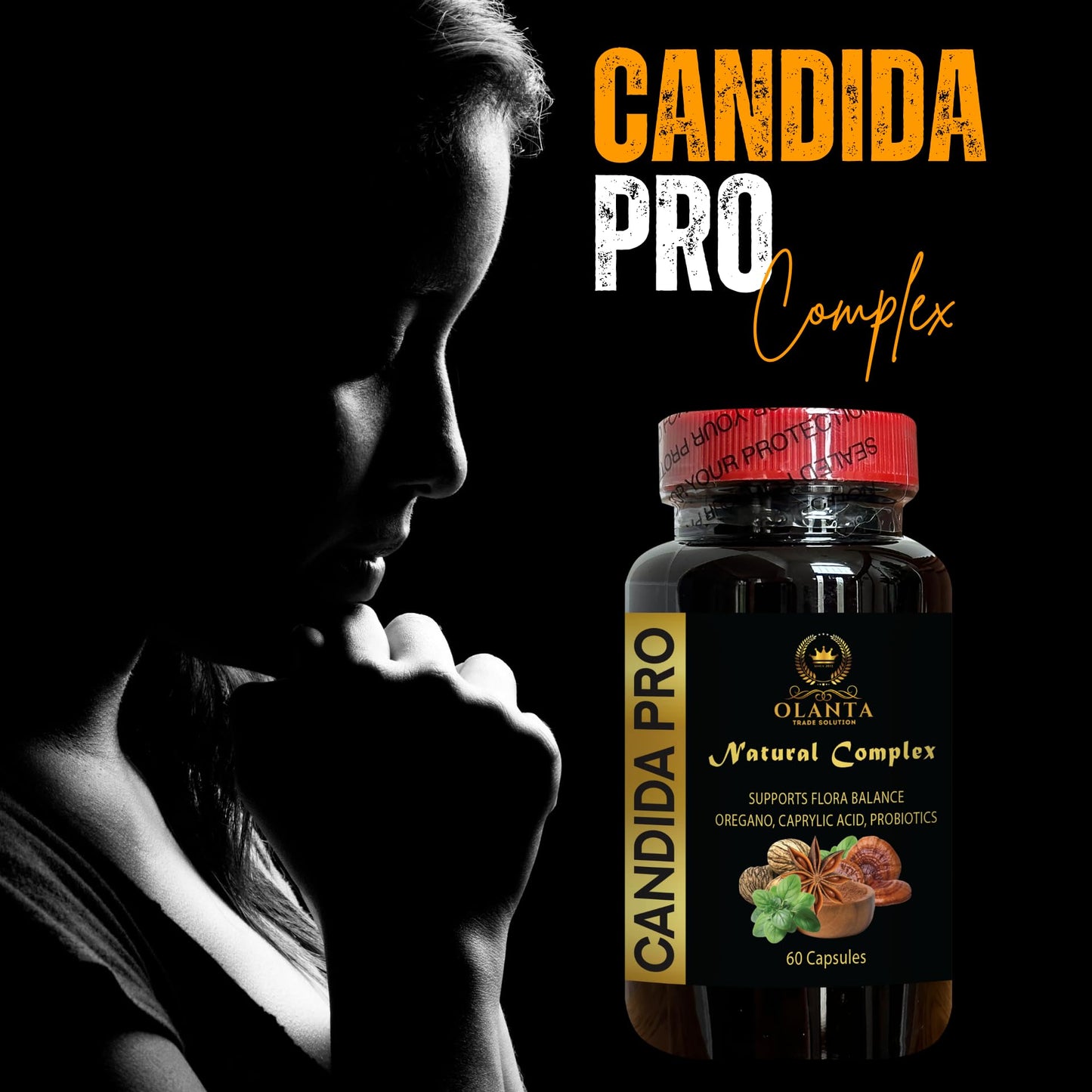 Generic Candida PRO Capsule 60 Count