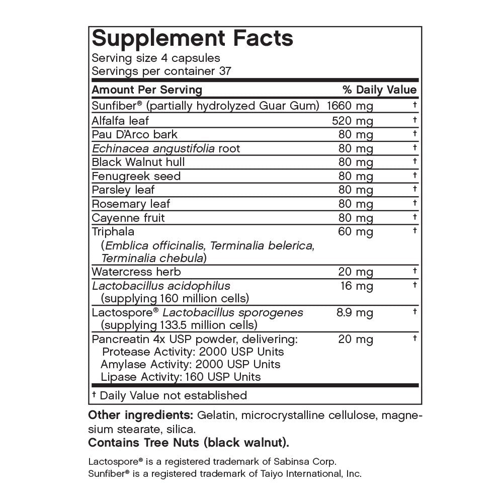 Futurebiotics Colon Green Fiber Supplement, 150 Capsules