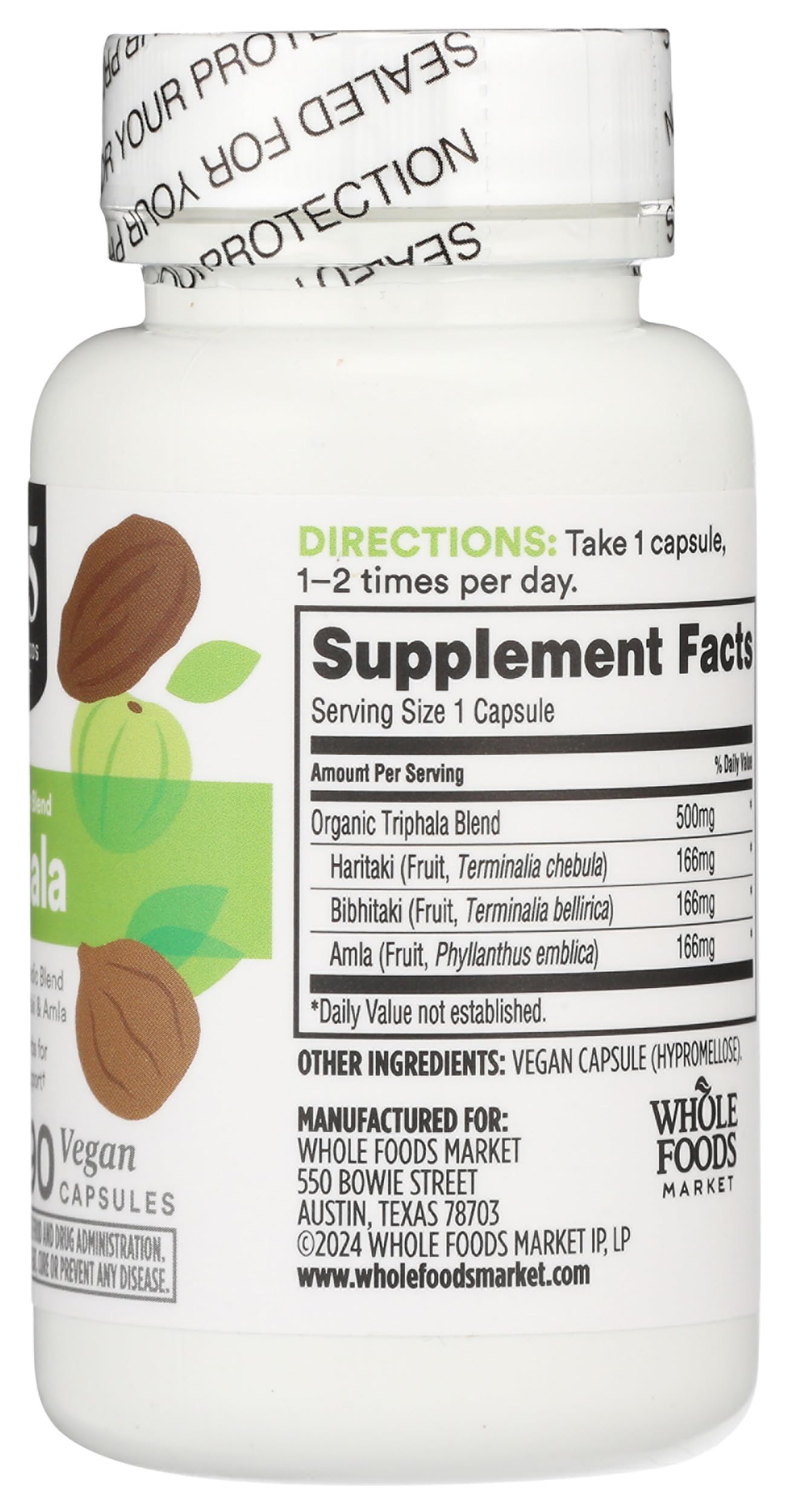 365 by Whole Foods Market Triphala Capsule 90 Count