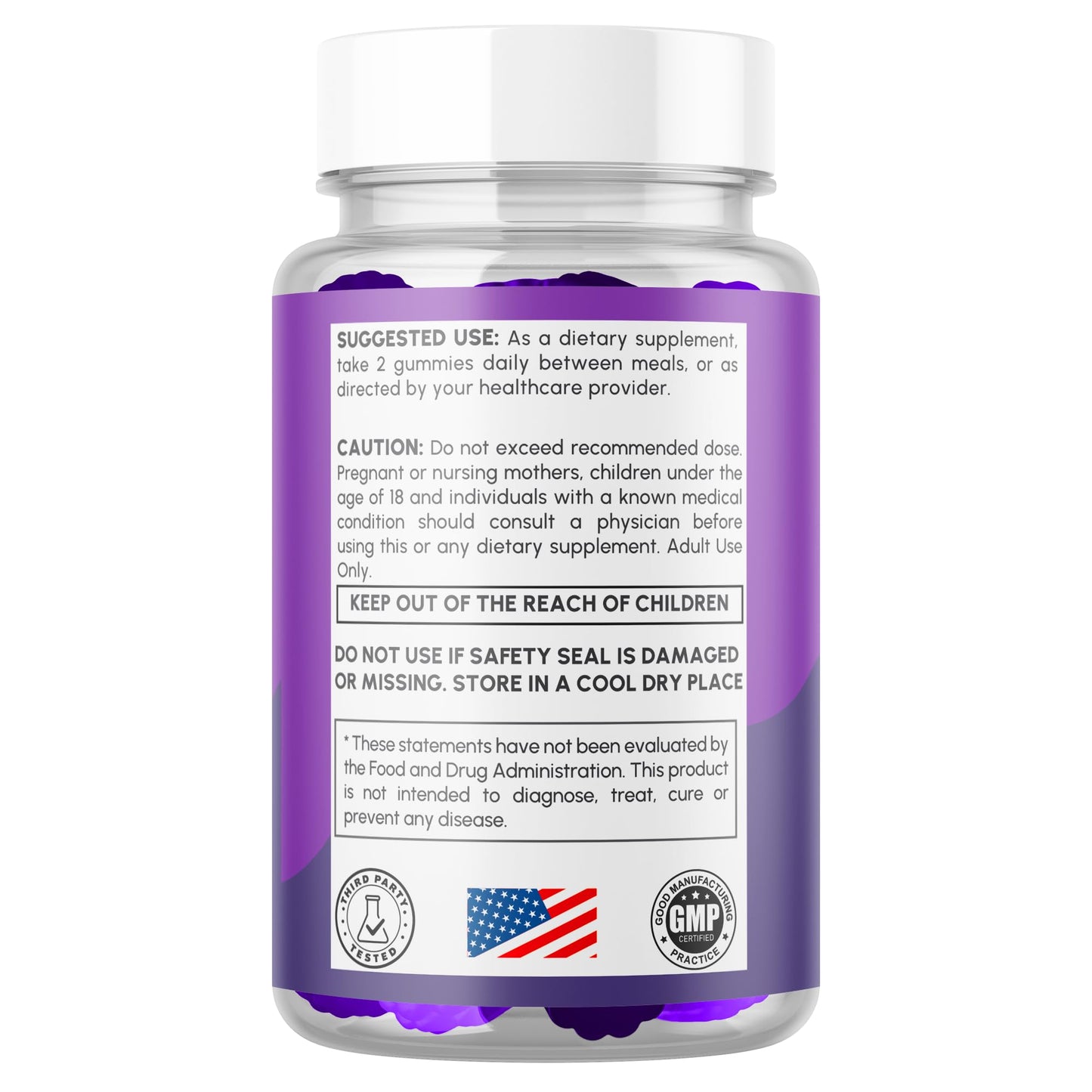 MJO Zanari Gummies for Men, 300 Gummies