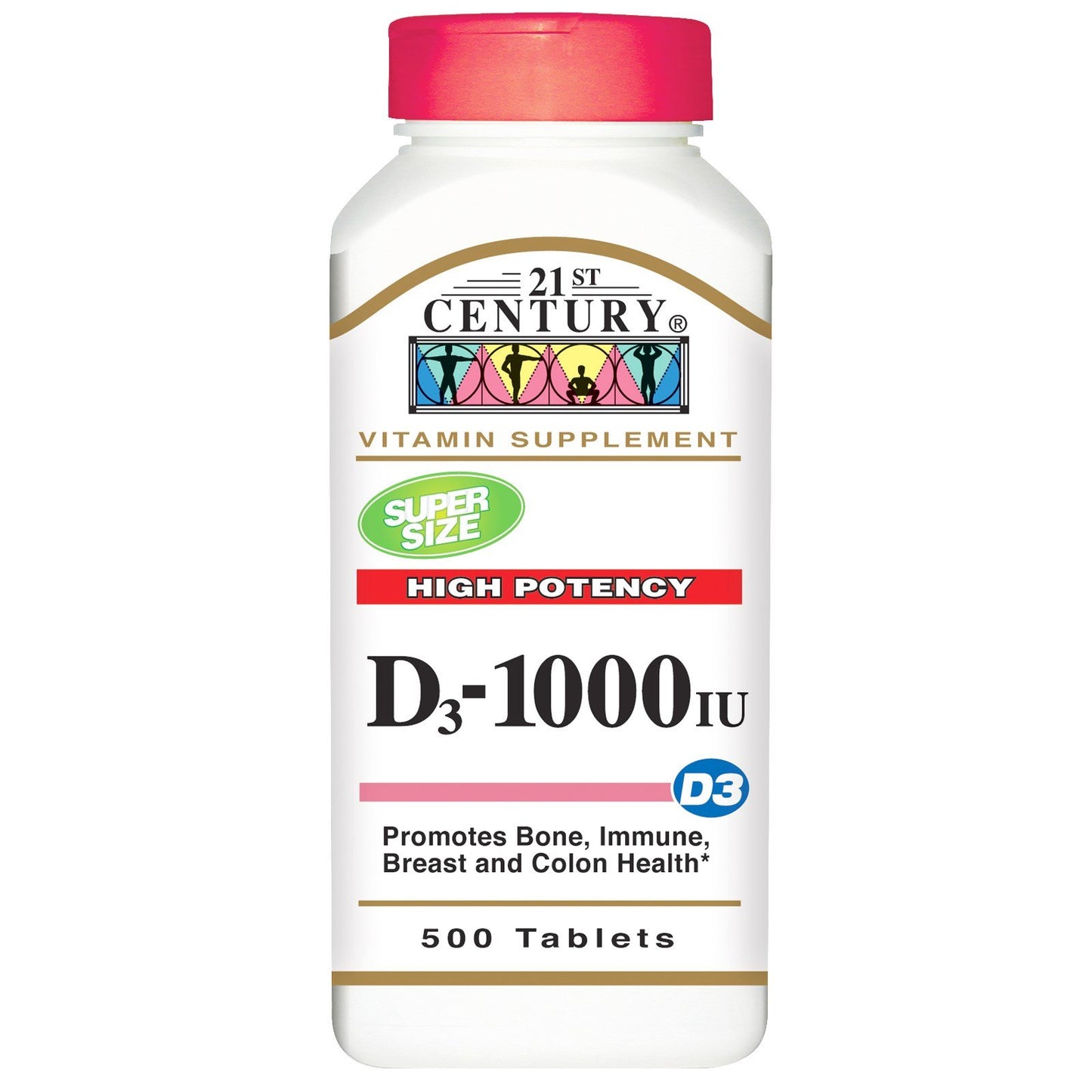 SMART MONKEY TECHNOLOGIES Vitamin D3 High Potency Tablets, 1000 IU, 1000 Tablets