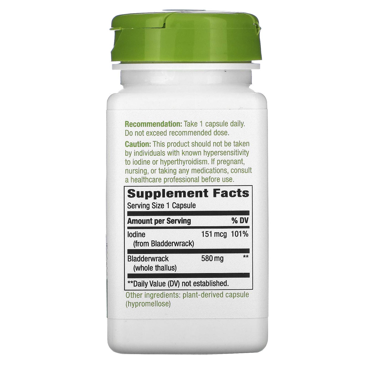 Nature's Way Bladderwrack Capsules 100