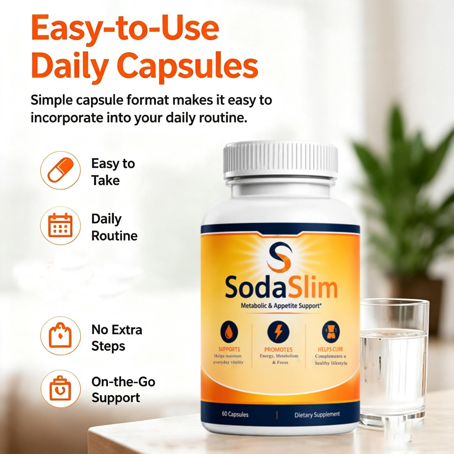 ALMOSDO SodaSlim Capsules 60 Count