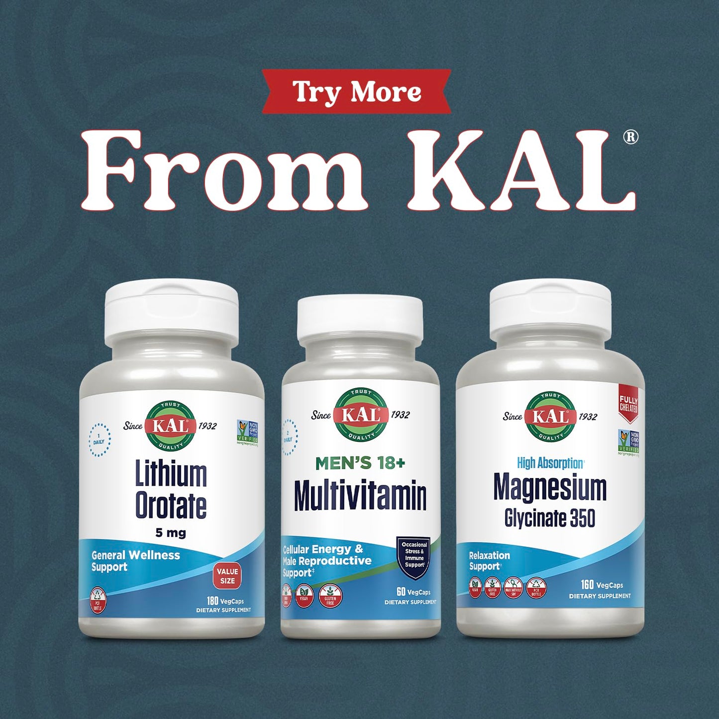 KAL Men’s 18 Plus Multivitamin Capsule 60 Count