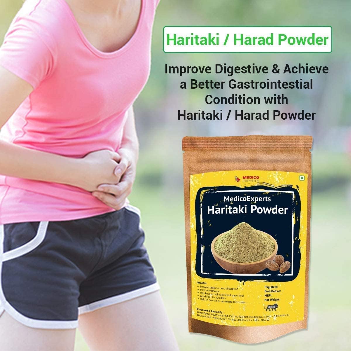 SENTA Haritaki Organic Powder 14.1 oz