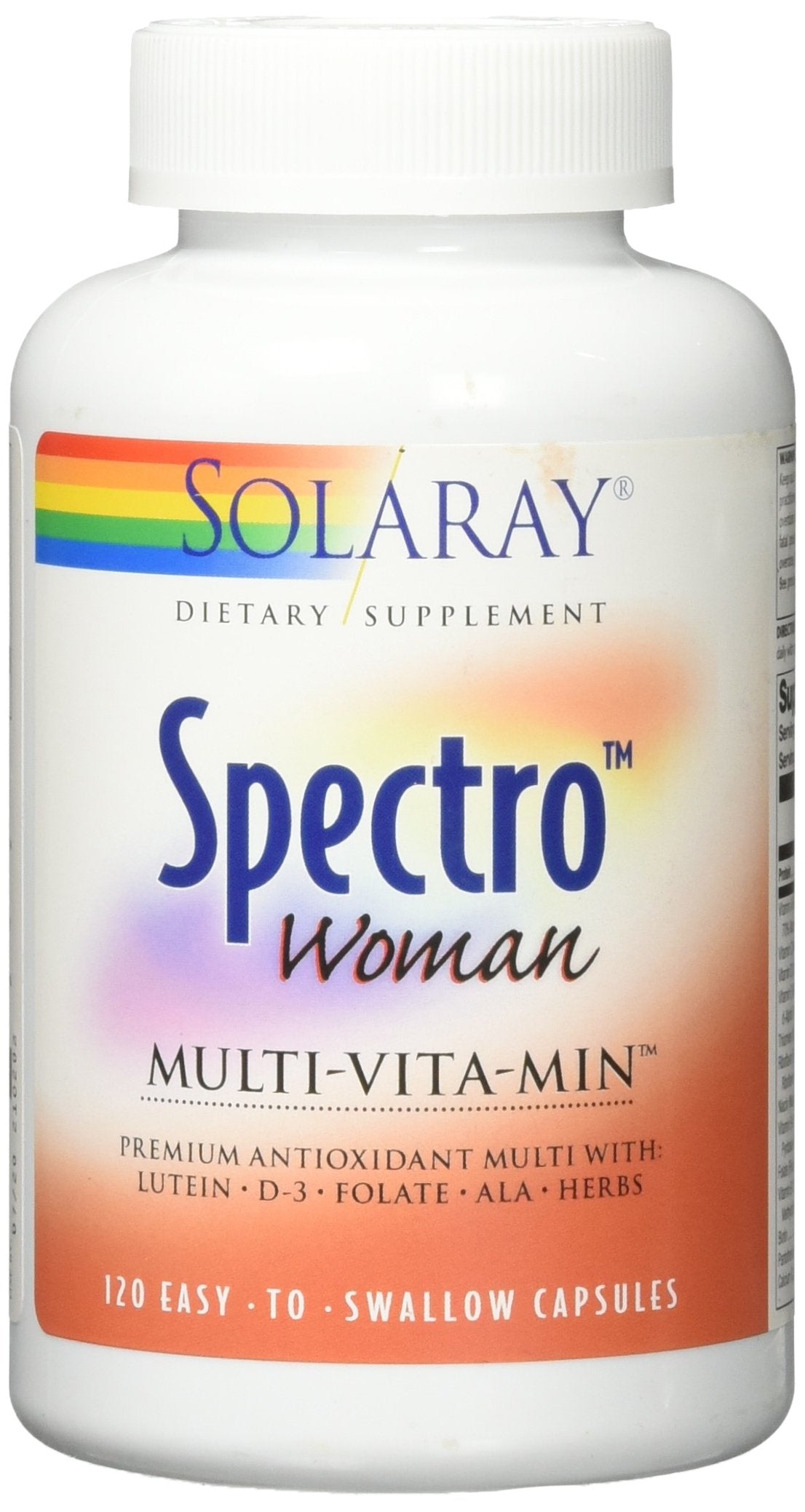SOLARAY Spectro Energy Multivitamin (Woman) Capsule 120 Capsules
