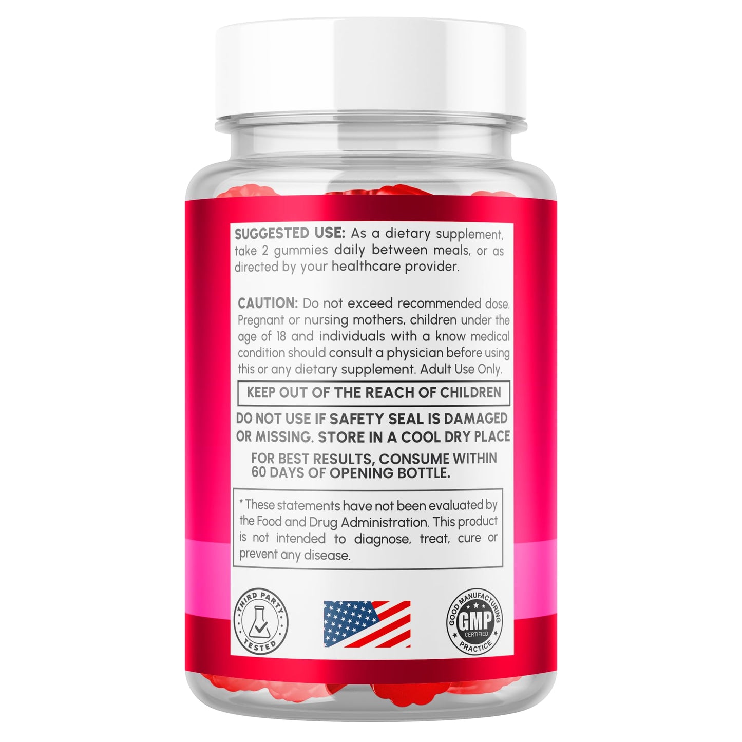 MJO Lipotrine Gummies Gummy, 60 Count