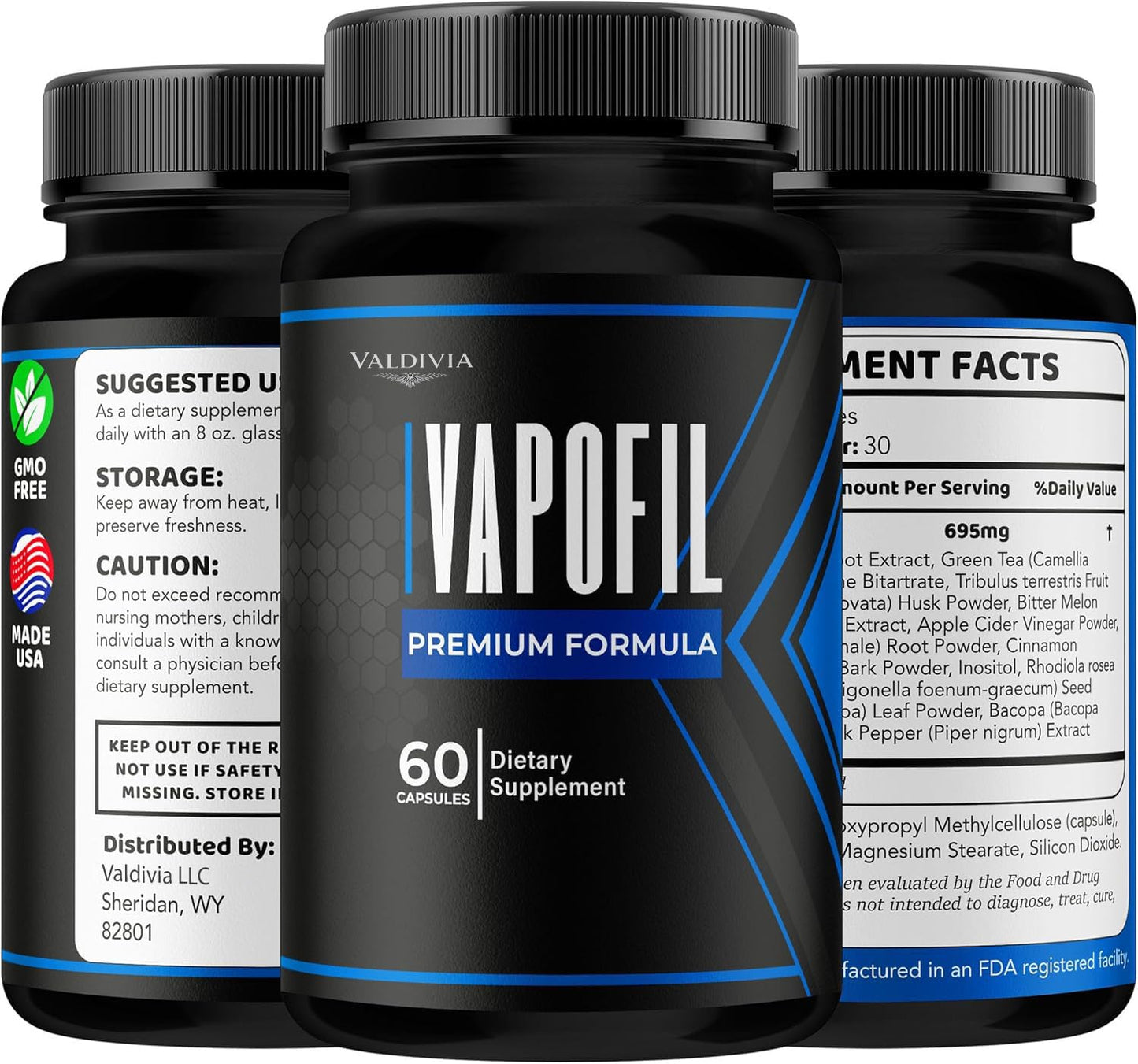 Valdivia Vapofil Capsules 120 Capsules