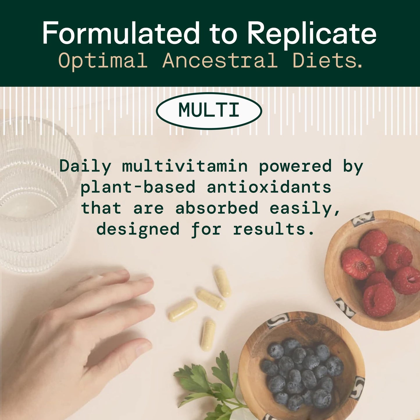 Adapt Naturals by Chris Kresser Multivitamin for Women & Men 120 Capsules