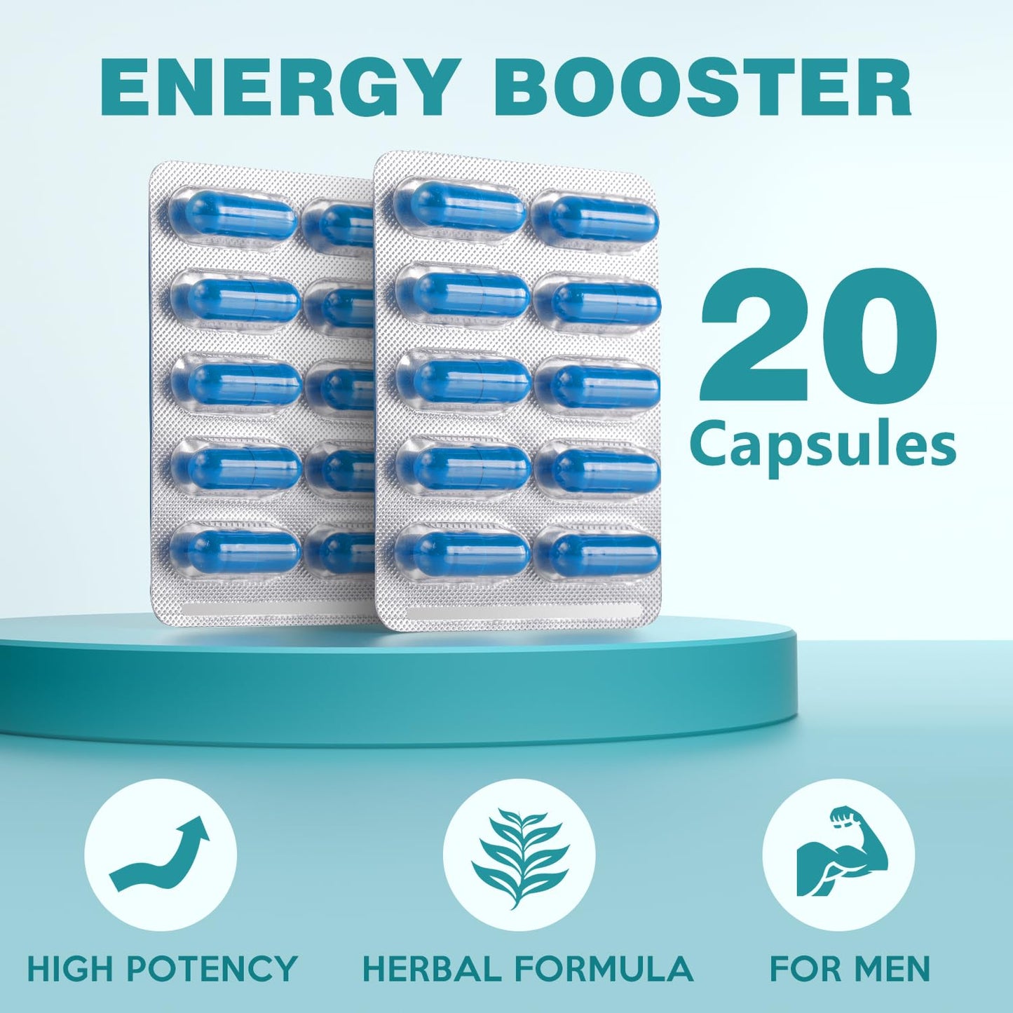 goffead Nutrition Supplements Capsules 20-Count