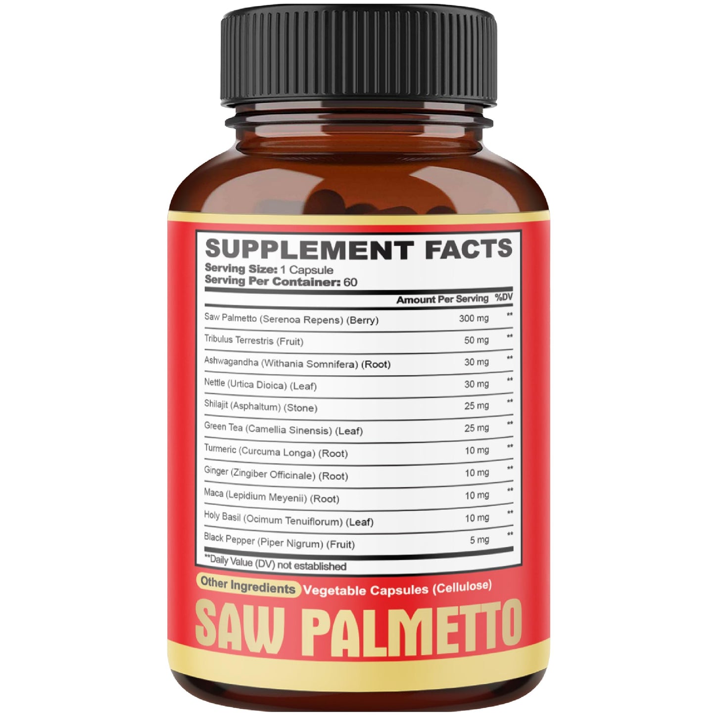 agobi Saw Palmetto Capsules 120 Capsules