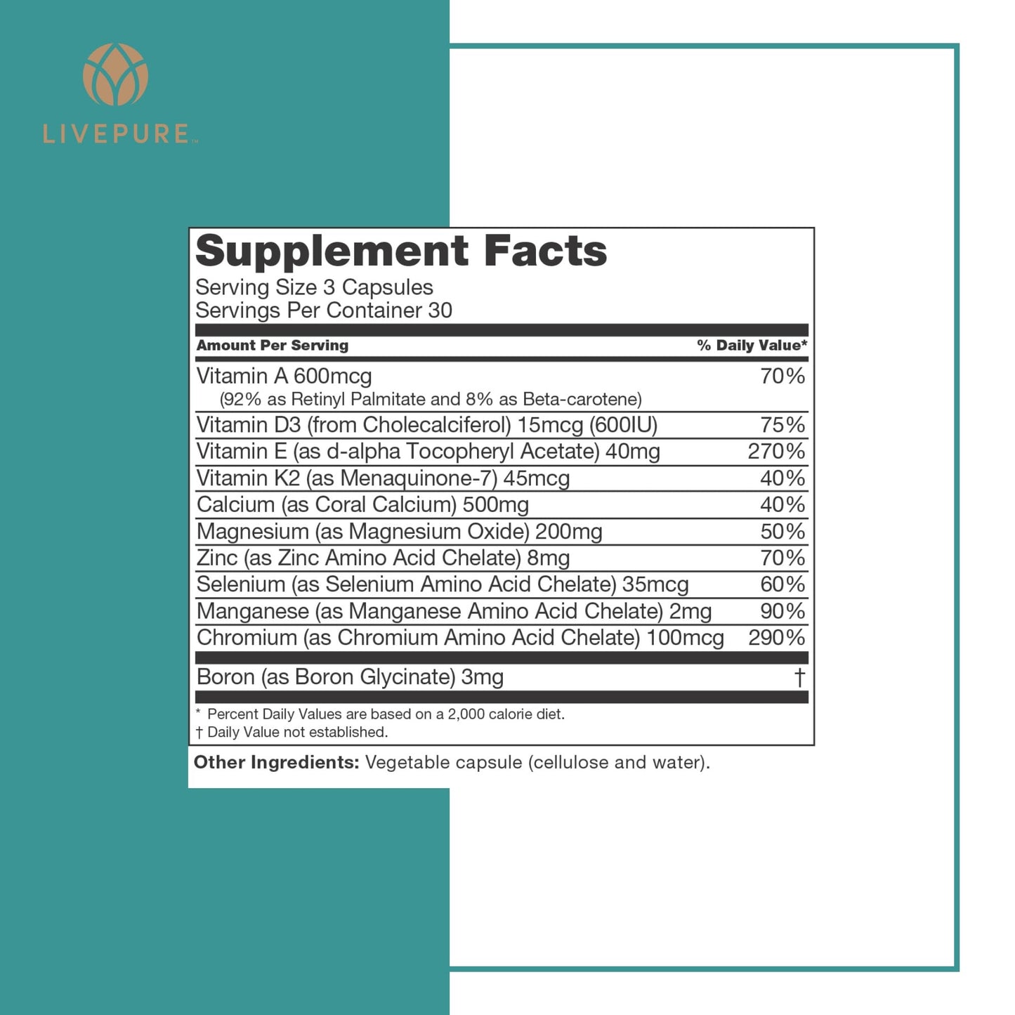 PURE CalciuMK+ Calcium Citrate Capsules 90 Count
