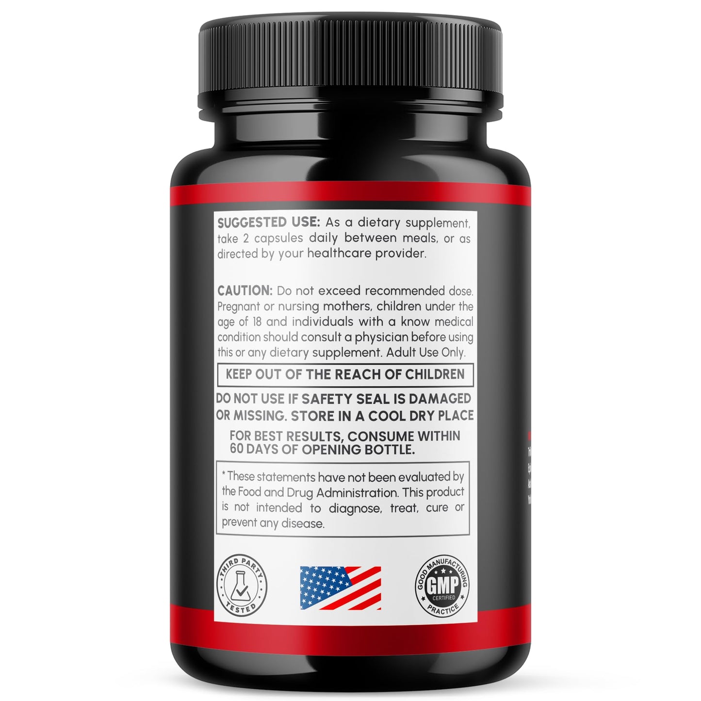 MJO Testo Dark 180 Capsules