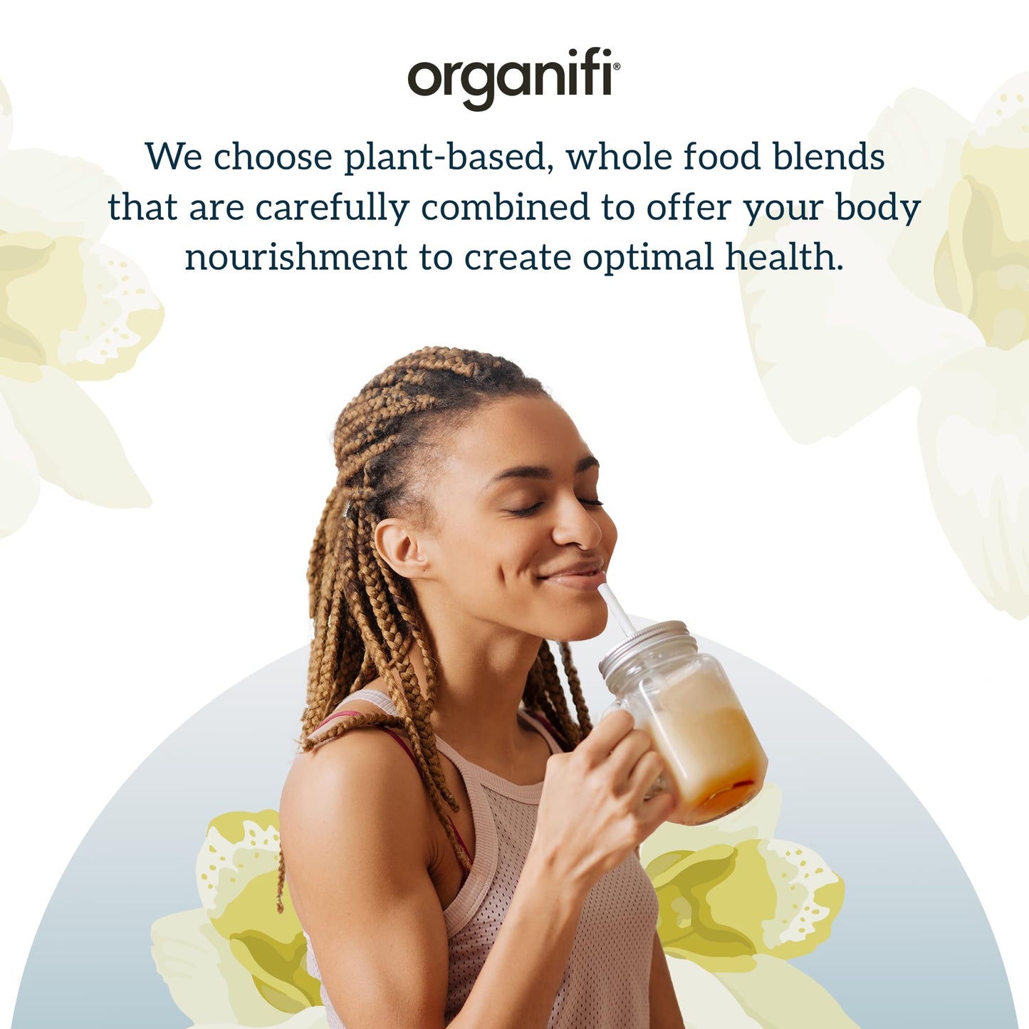 Organifi Complete Protein Vanilla Flavor Organic Vegan Plant Based Protein Powder with Digestive Enzymes, 30 Day Supply