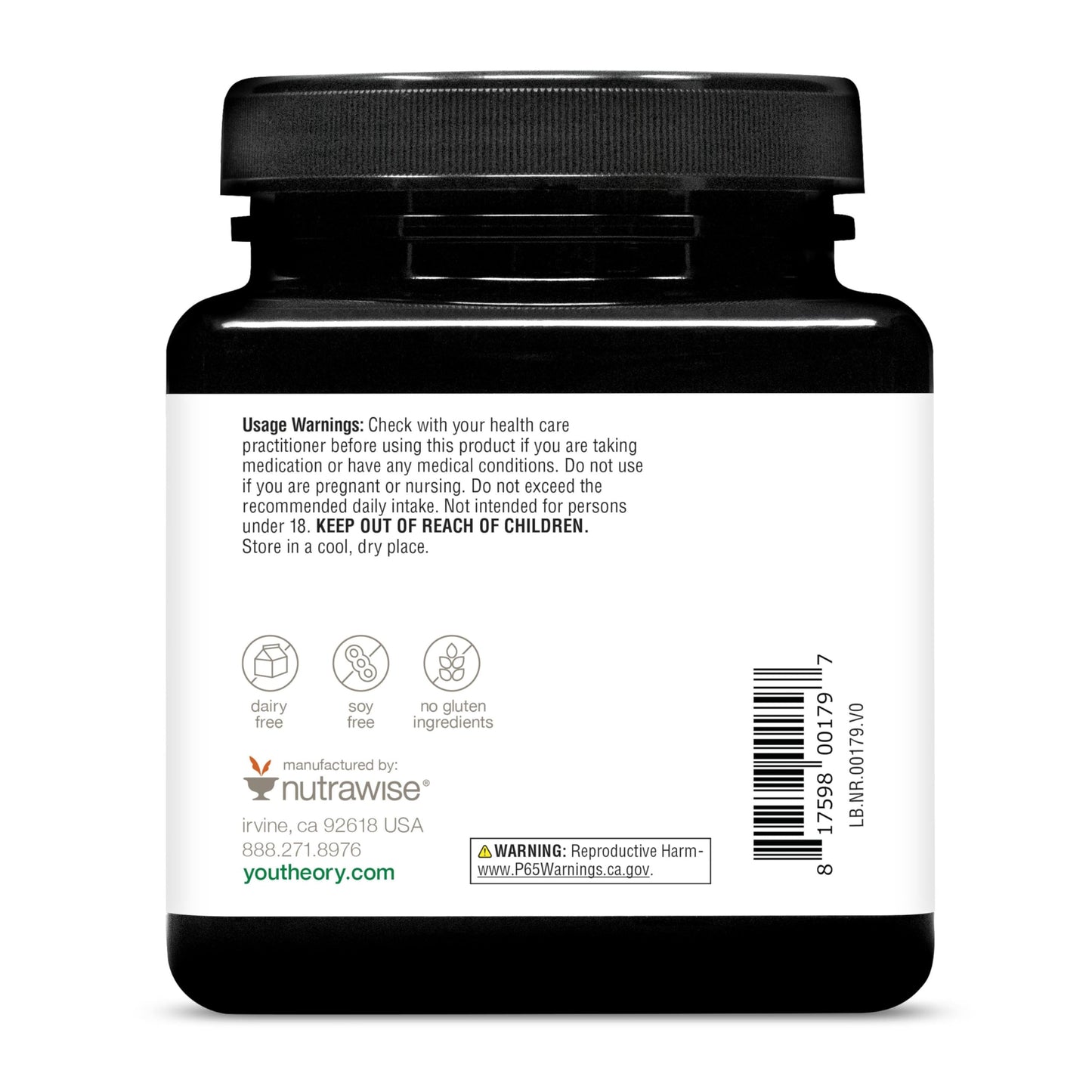 Youtheory Longevity NR 60 Capsules