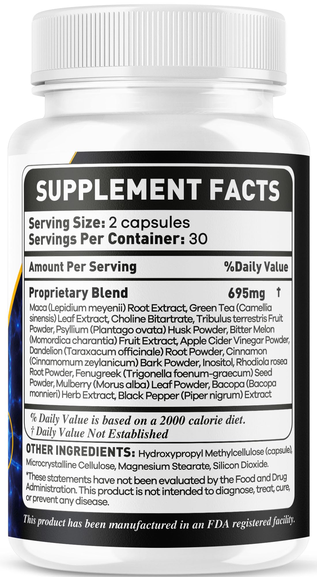 OVICIA Quiet Nerves Advanced Formula Capsules 60 Count