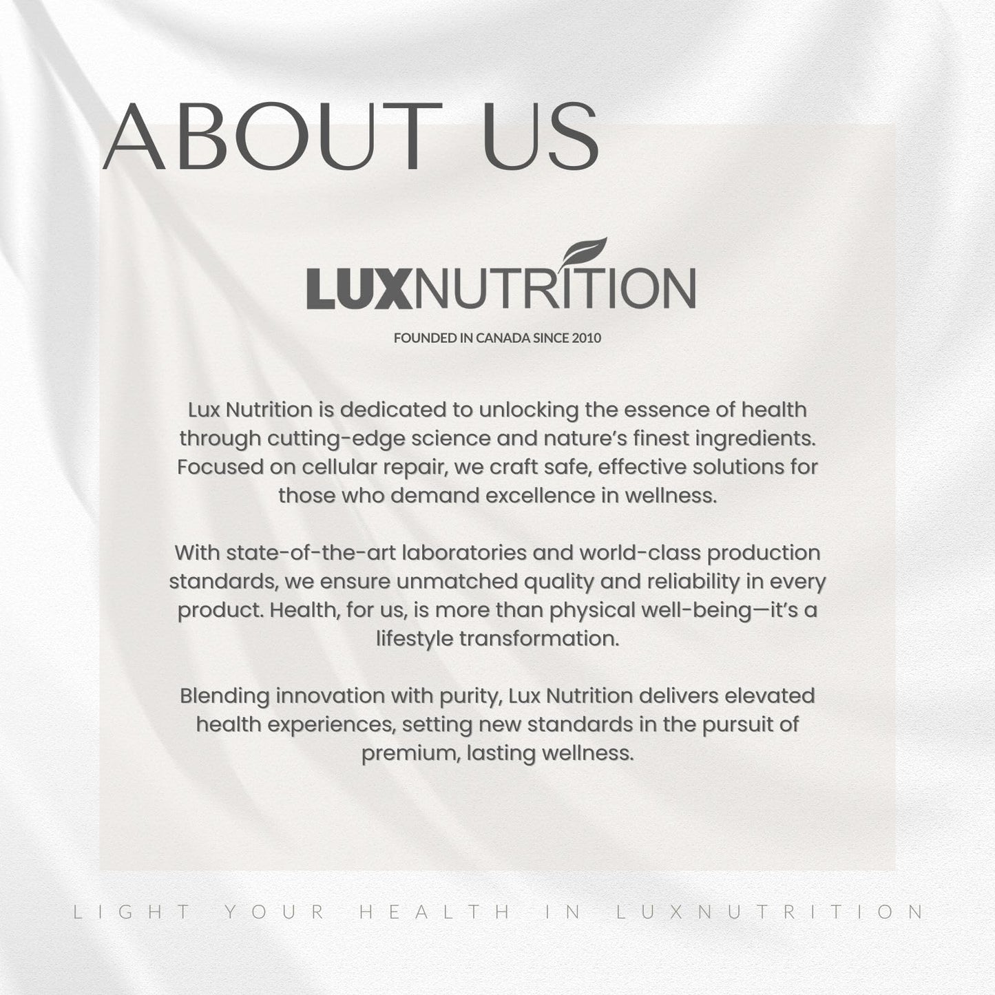 LUXNUTRITION Chaga Mushroom Extract Capsules, 60 Count