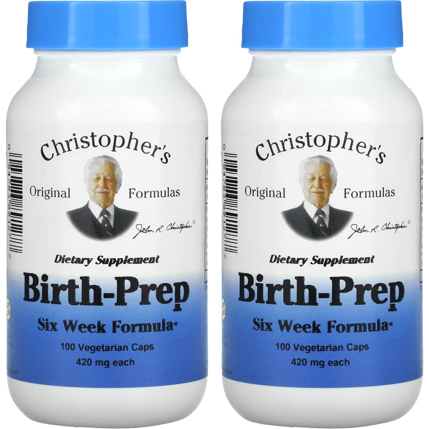 Christopher's Original Formulas Birth-Prep Six Week Formula 420 mg Capsules, 200 Count