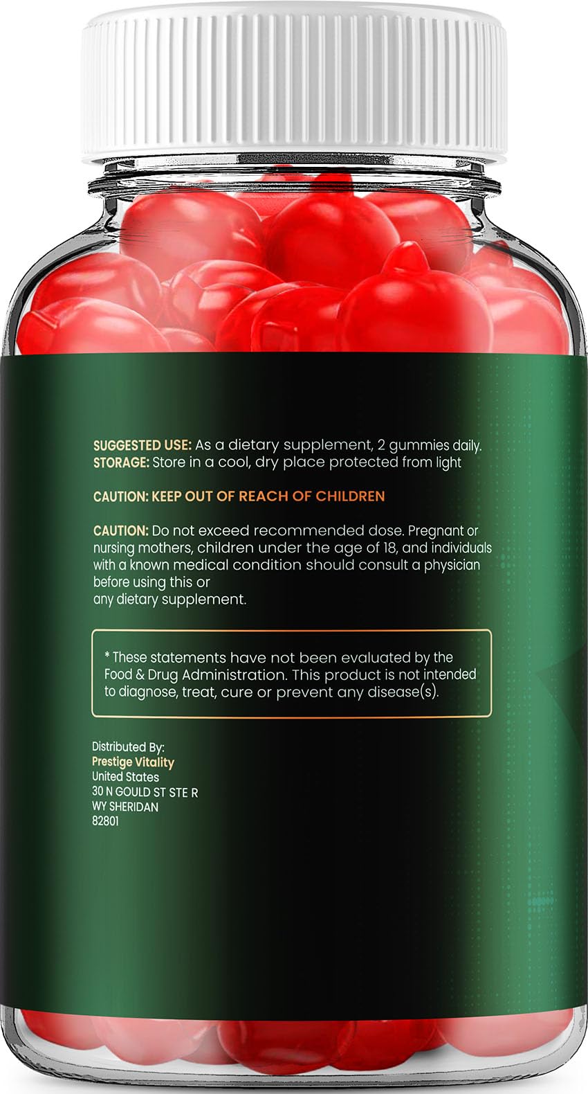 Indelo Leanzene ACV Gummies for Men and Women, 180 Gummies