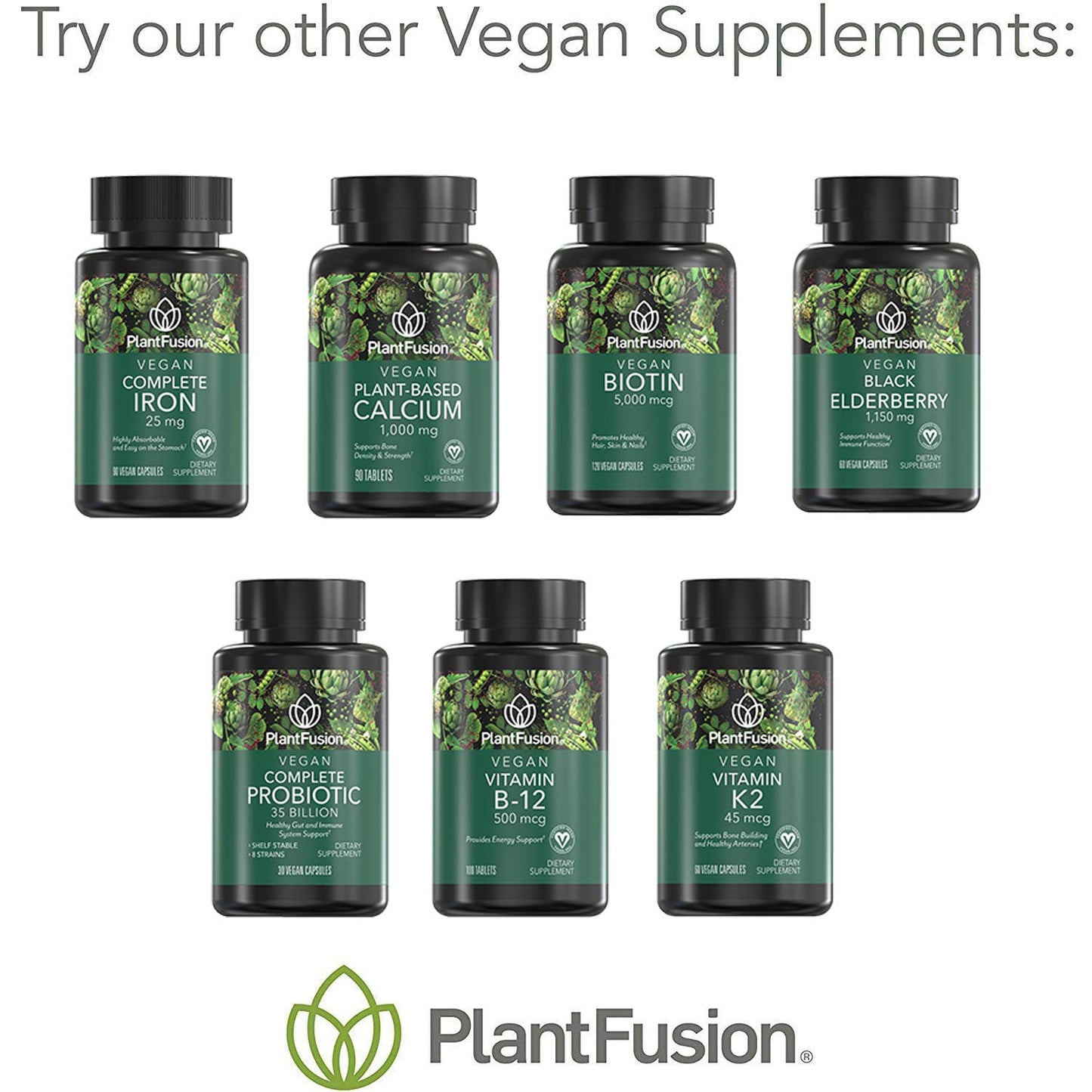 PlantFusion Vegan Biotin Capsule 120 Capsules