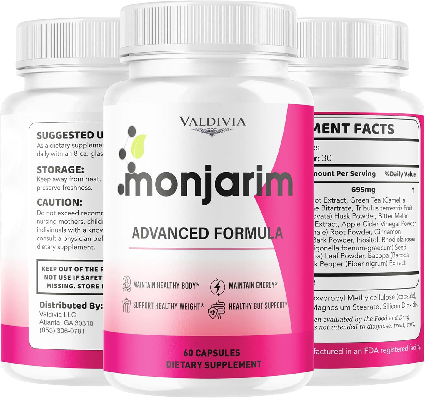 Valdivia Monjarim Capsules 120 Capsules