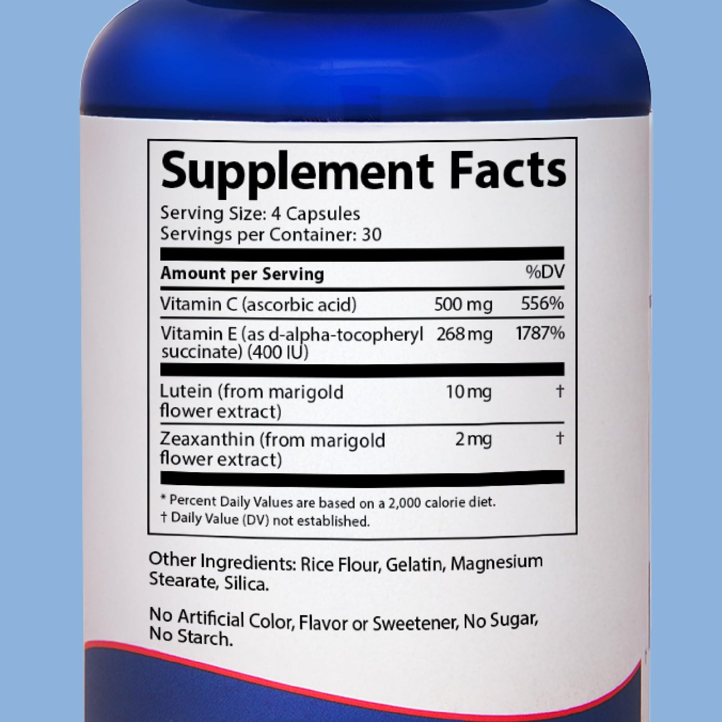 Doctor's Advantage Eye Shield Zinc-Free Vitamins Capsules - 120 Capsules with Lutein & Zeaxanthin (AREDS-2) for Age-Related Eye Support