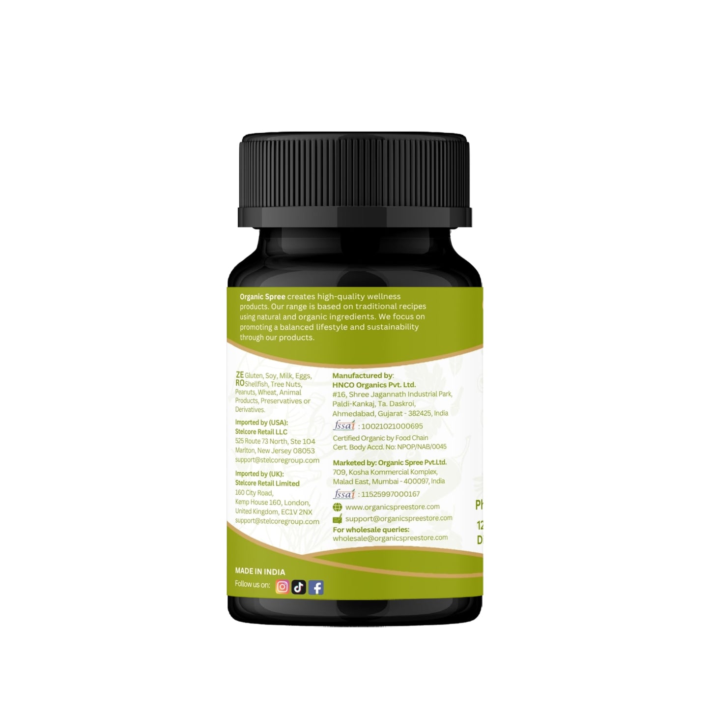 ORGANIC SPREE Gymnema Tablets 360 Tablets