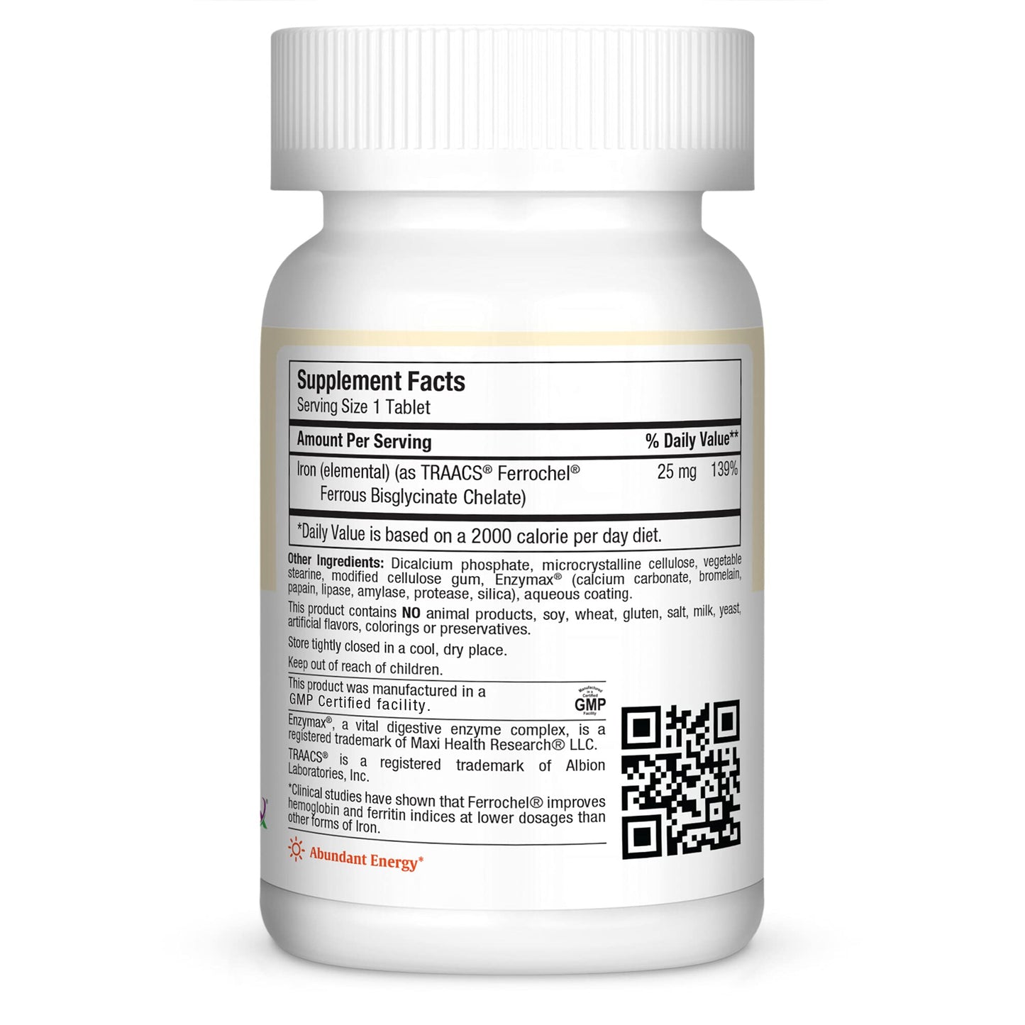 Maxi Health Iron Supplement Tablets 100