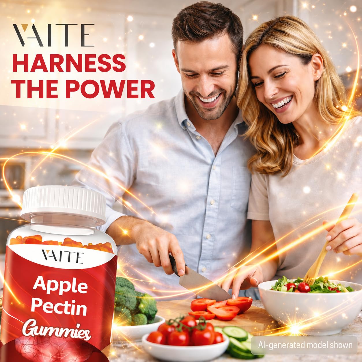 VAITE Apple Pectin Gummies 60 Gummies