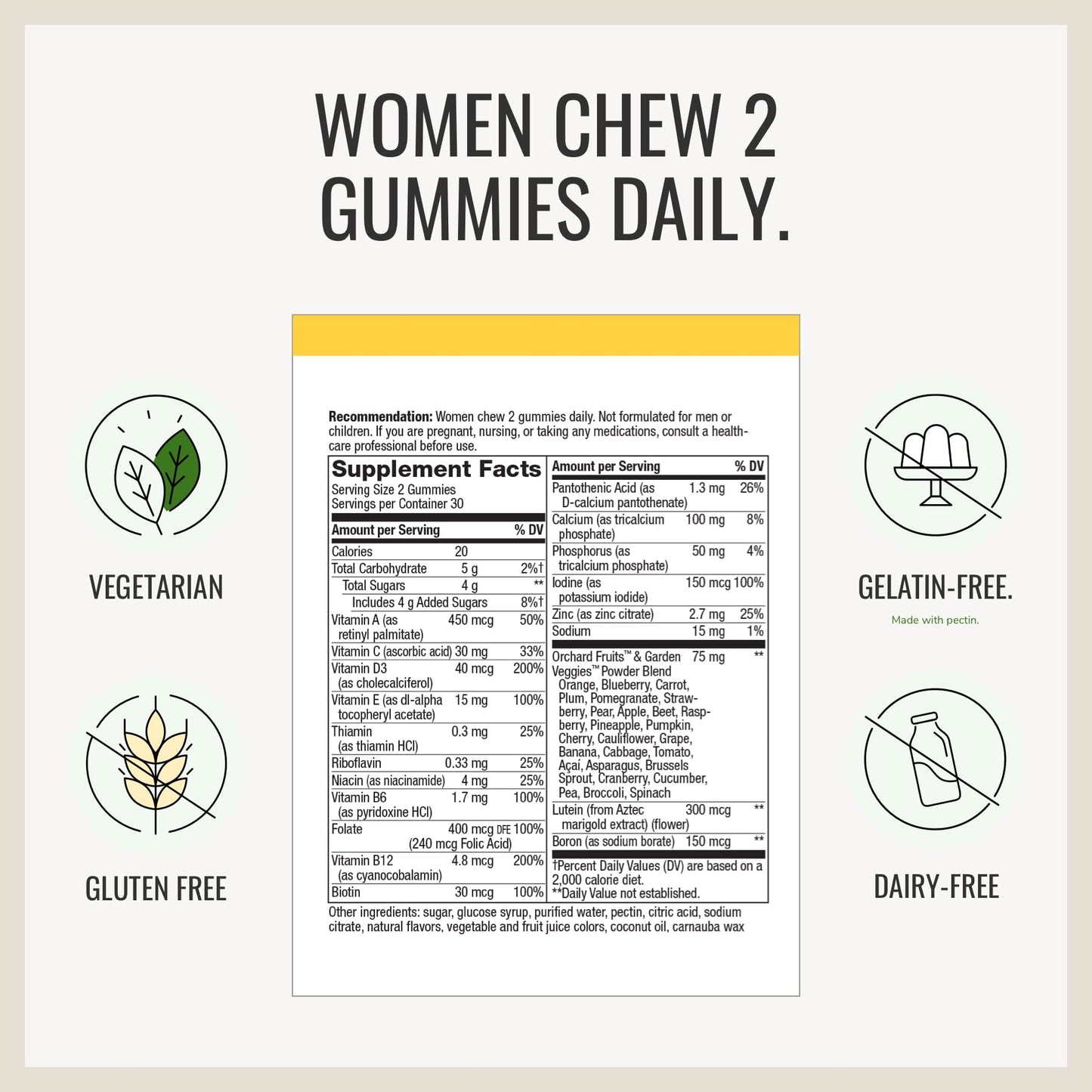 Nature's Way Alive! Women's and Men's 50+ Gummy Multivitamins, 120 Gummies