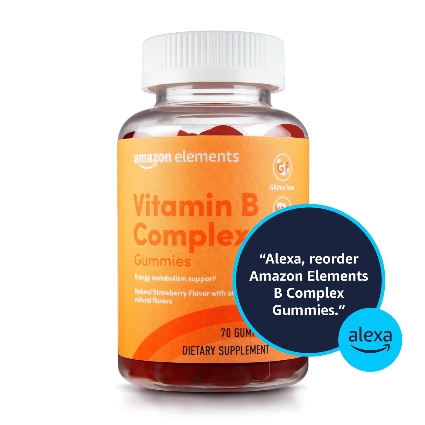 Amazon Elements B-Complex Gummy 70 Gummies