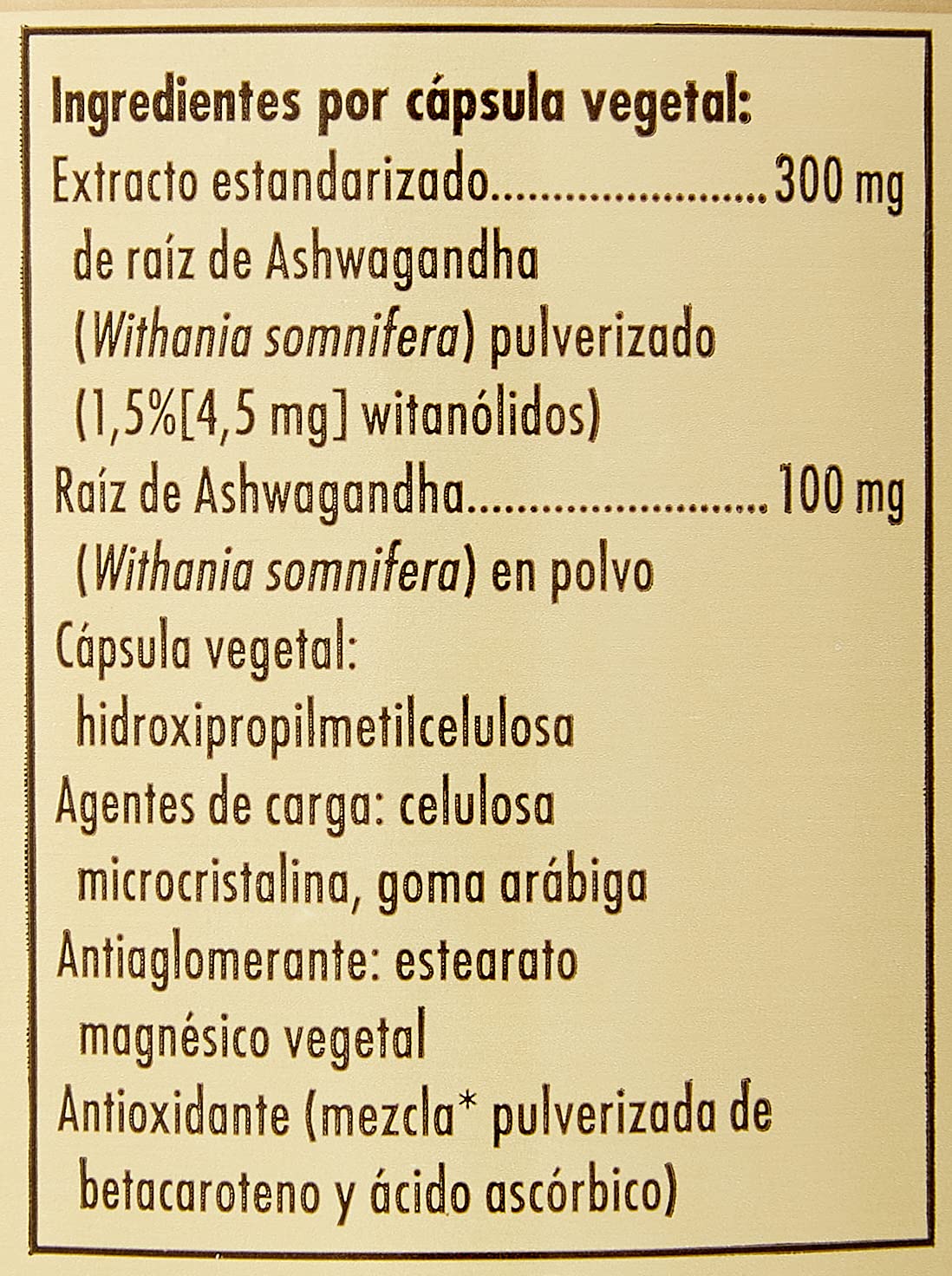 Solgar Ashwagandha Root Extract Capsules, 60 Count
