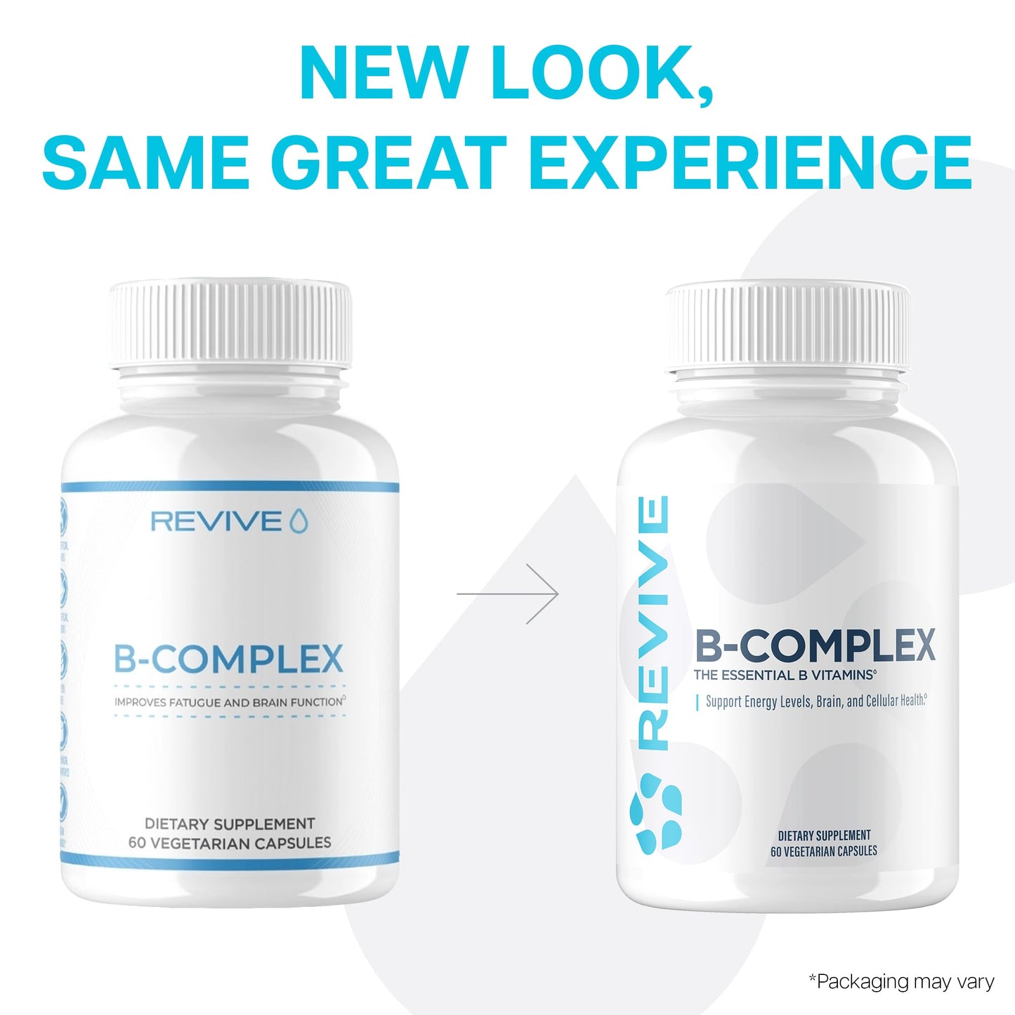 Revive Vitamin B Complex Capsules 60 Count