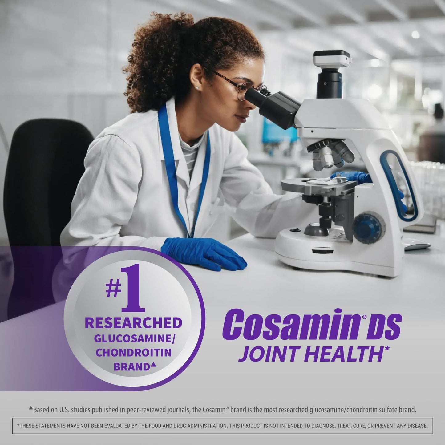 Nutramax Laboratories Cosamin DS Joint Health Supplement with Glucosamine & Chondroitin 180 Capsules