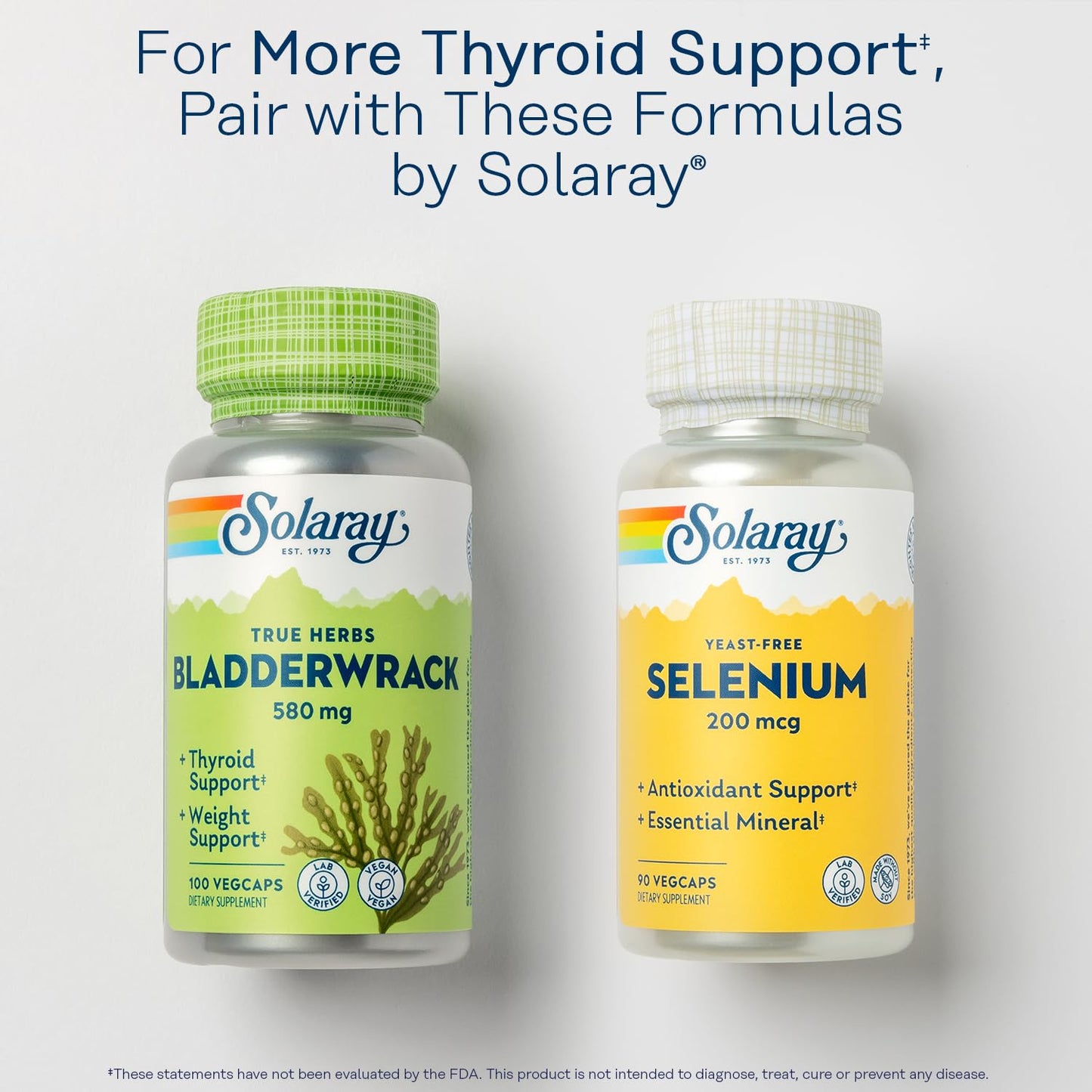 Solaray Iodine 500 mcg Capsule, 90 Count
