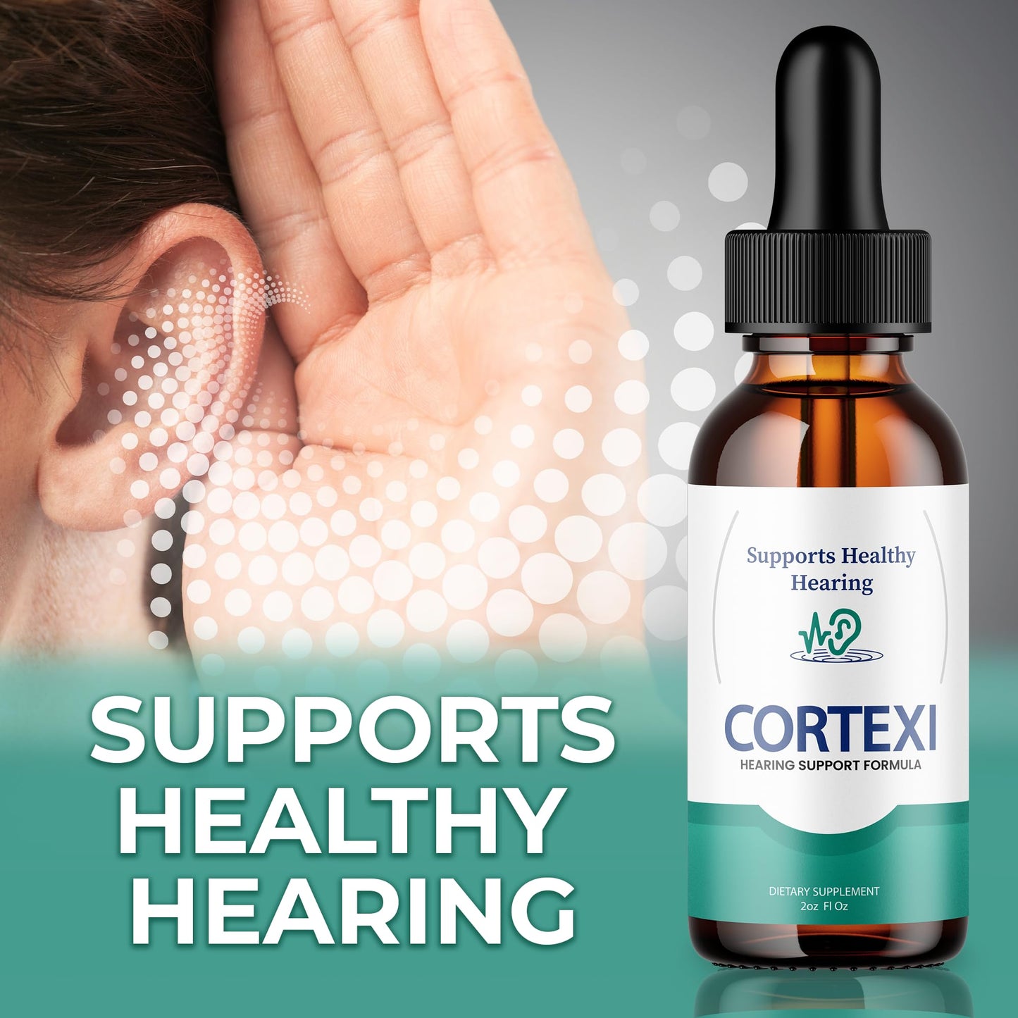 Purvia Cortexi Tinnitus Treatment Hearing Support Capsule 1 Count